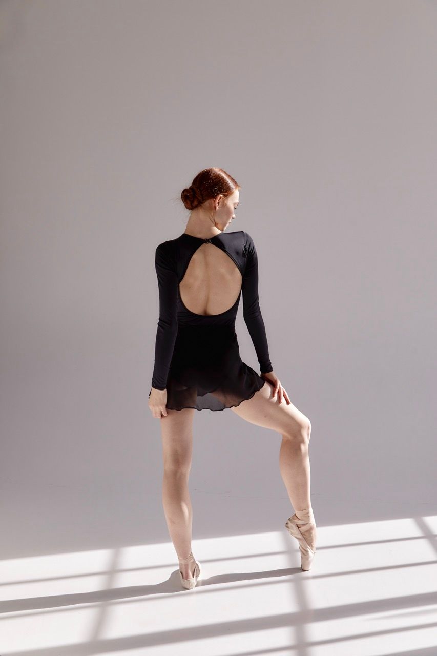 Leotard Romb - Black