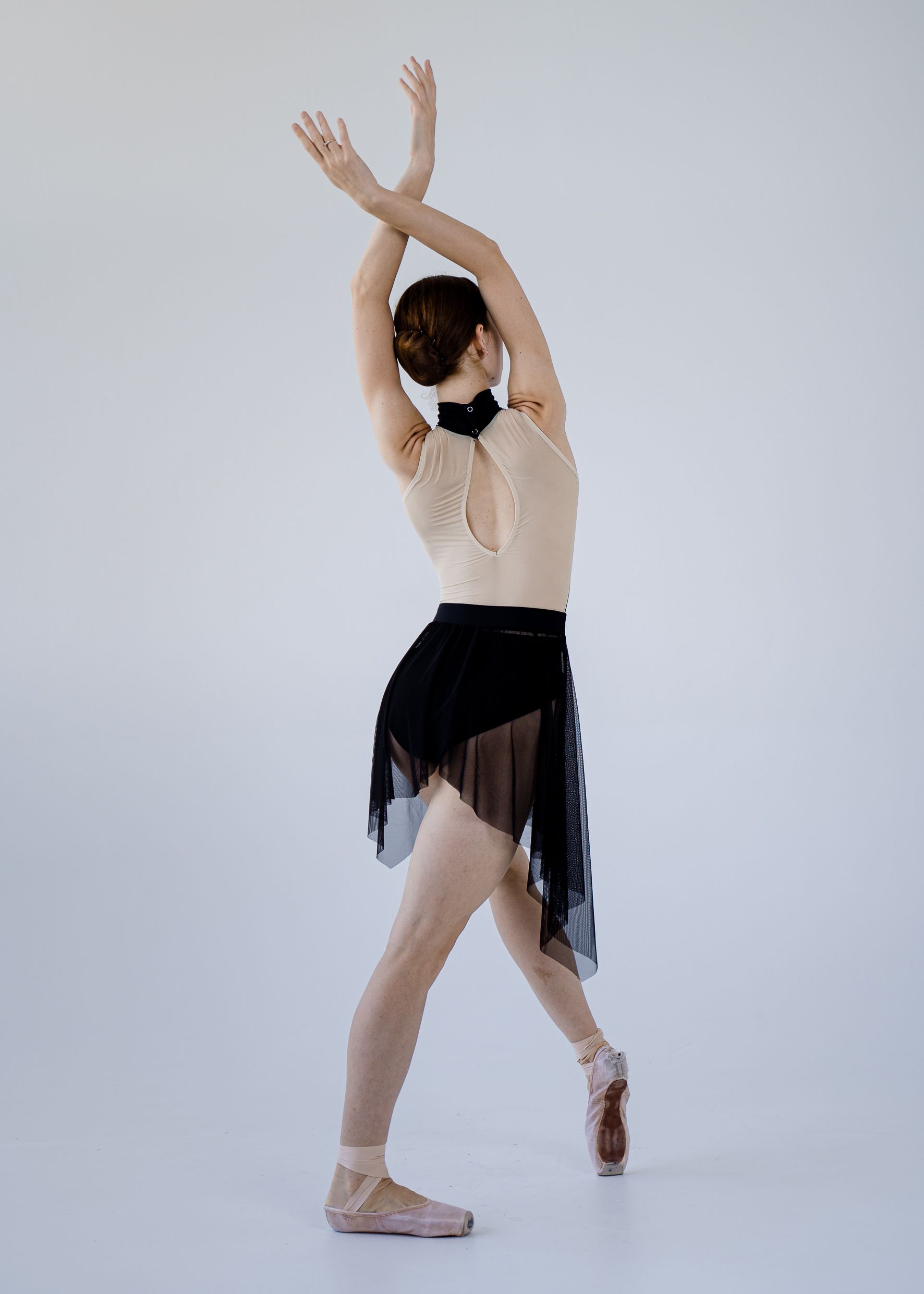 Leotard Choker S Black