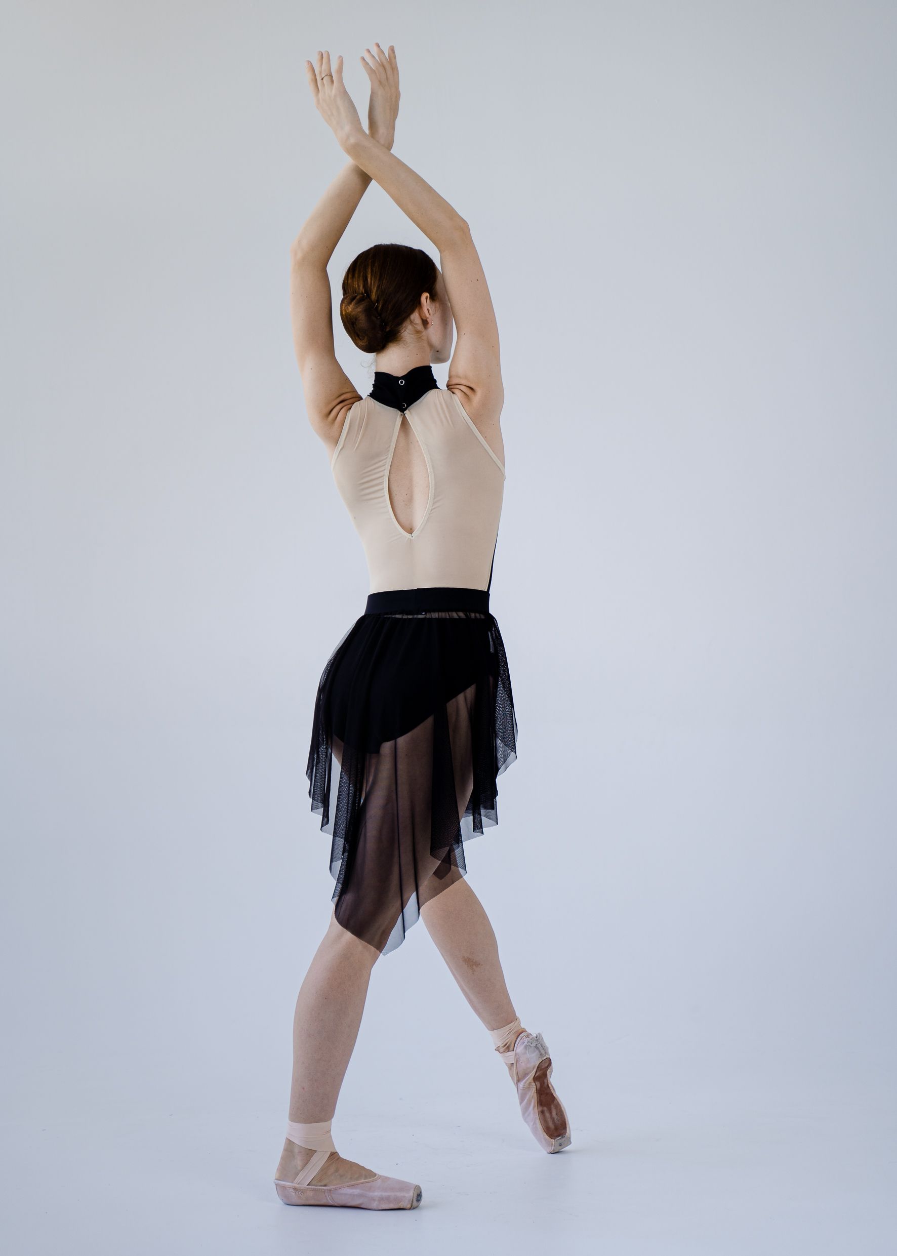 Leotard Choker S Black