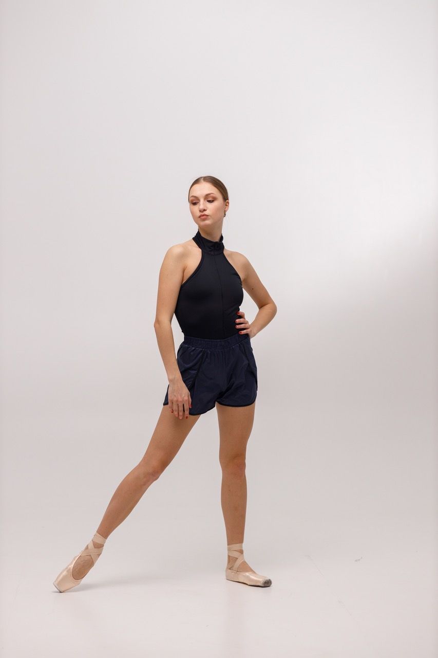 Leotard Melody Zipper XXS Black