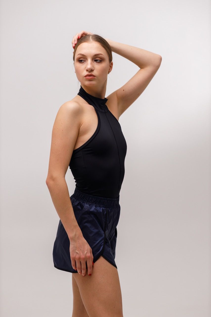 Leotard Melody Zipper XXS Black