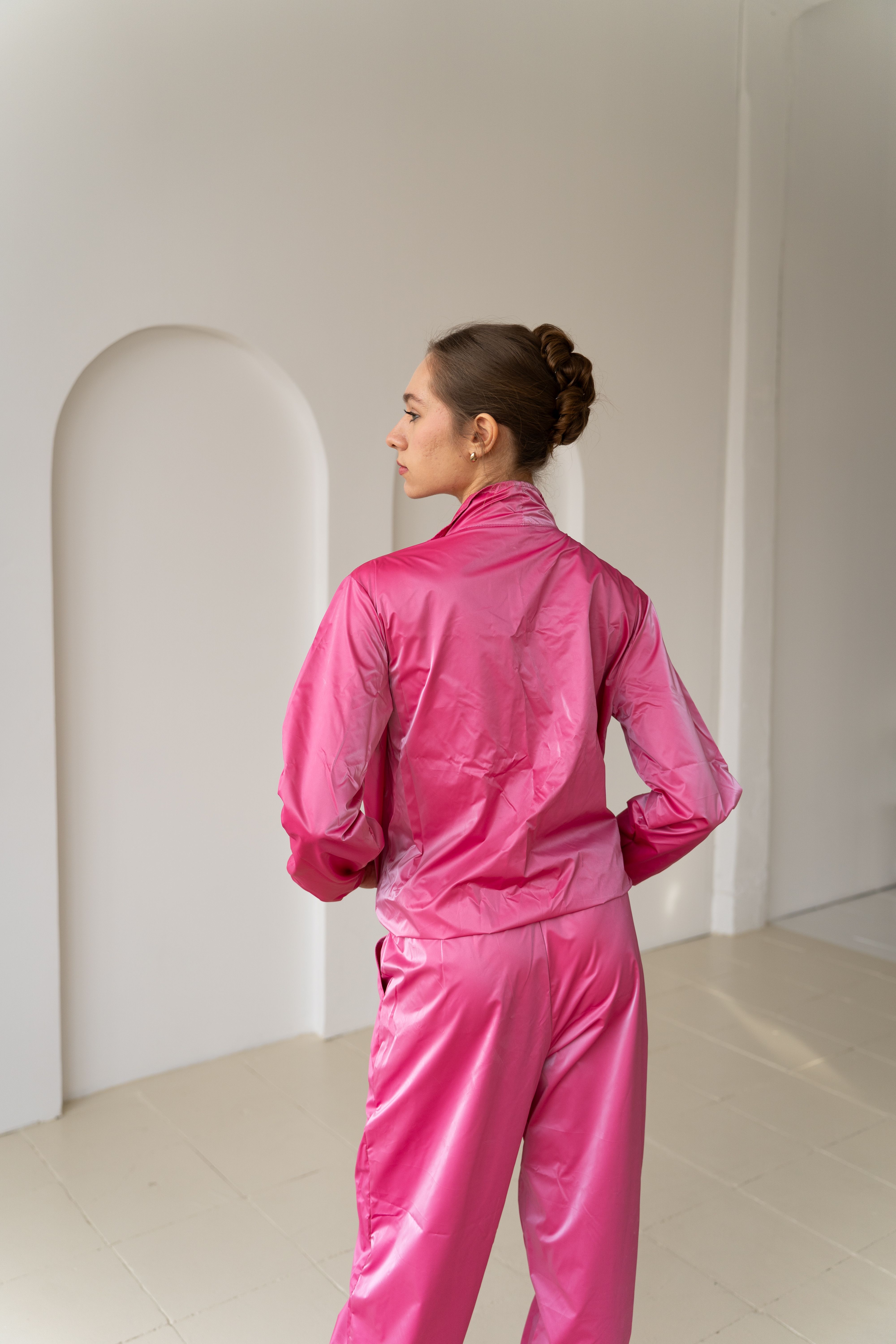 Tracksuit Velvet  XXS Pink