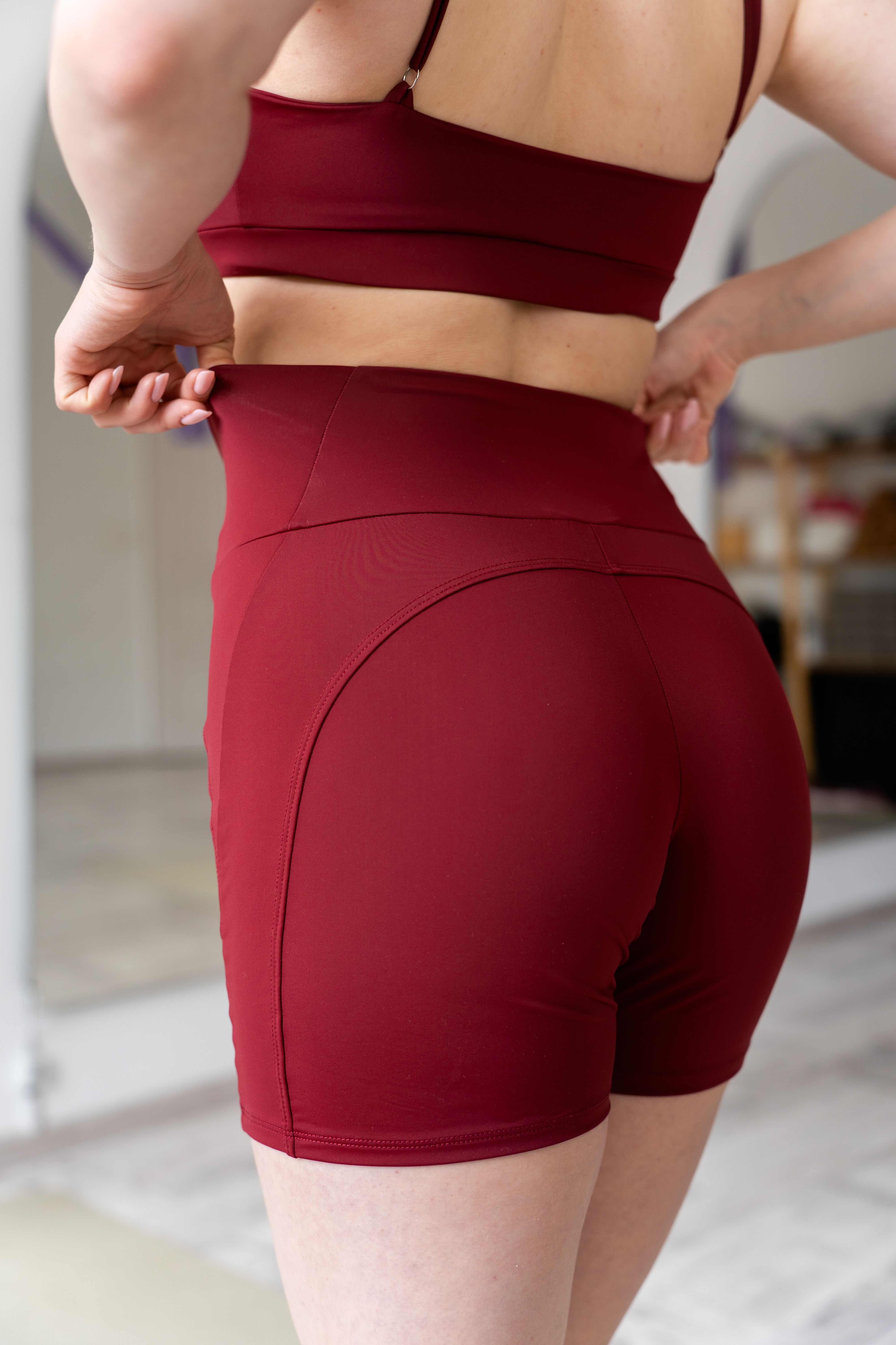 Shorts Wave XS/S Bordo