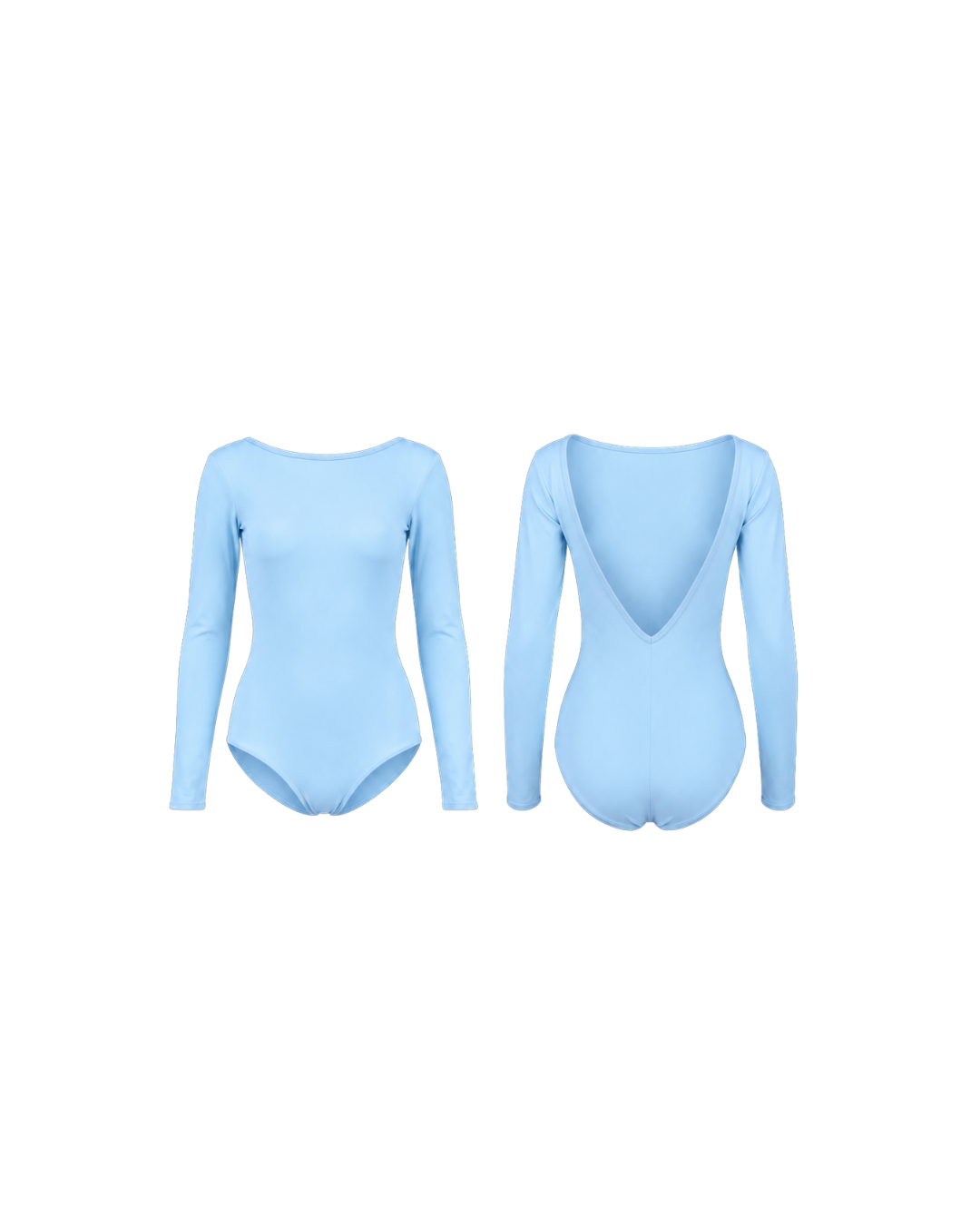 Leotard Elis Monotone Long - Light Blue