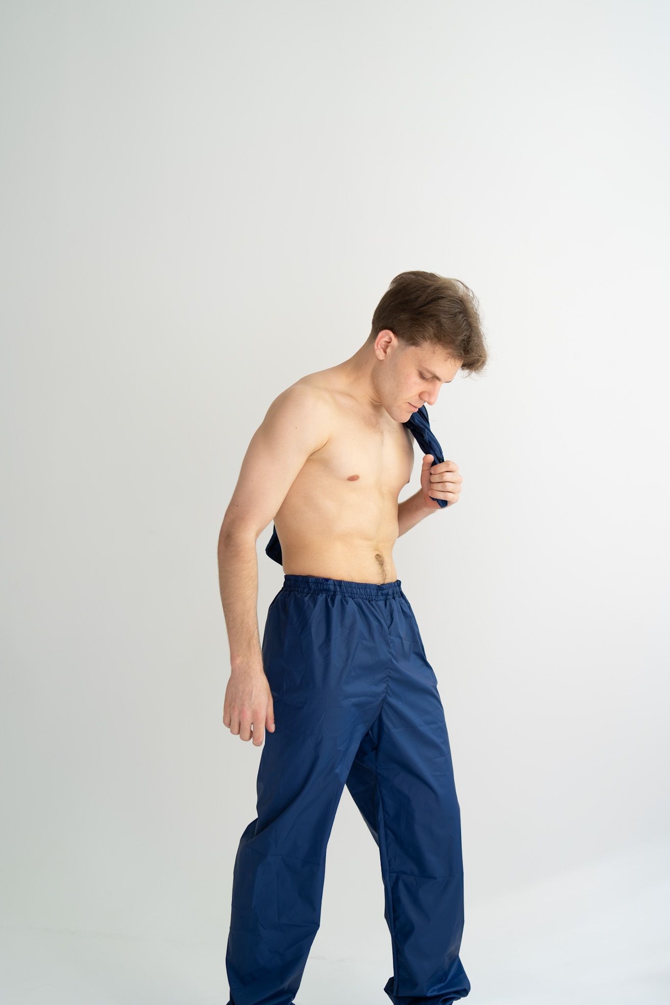 Men’s Sauna Pants M Blue