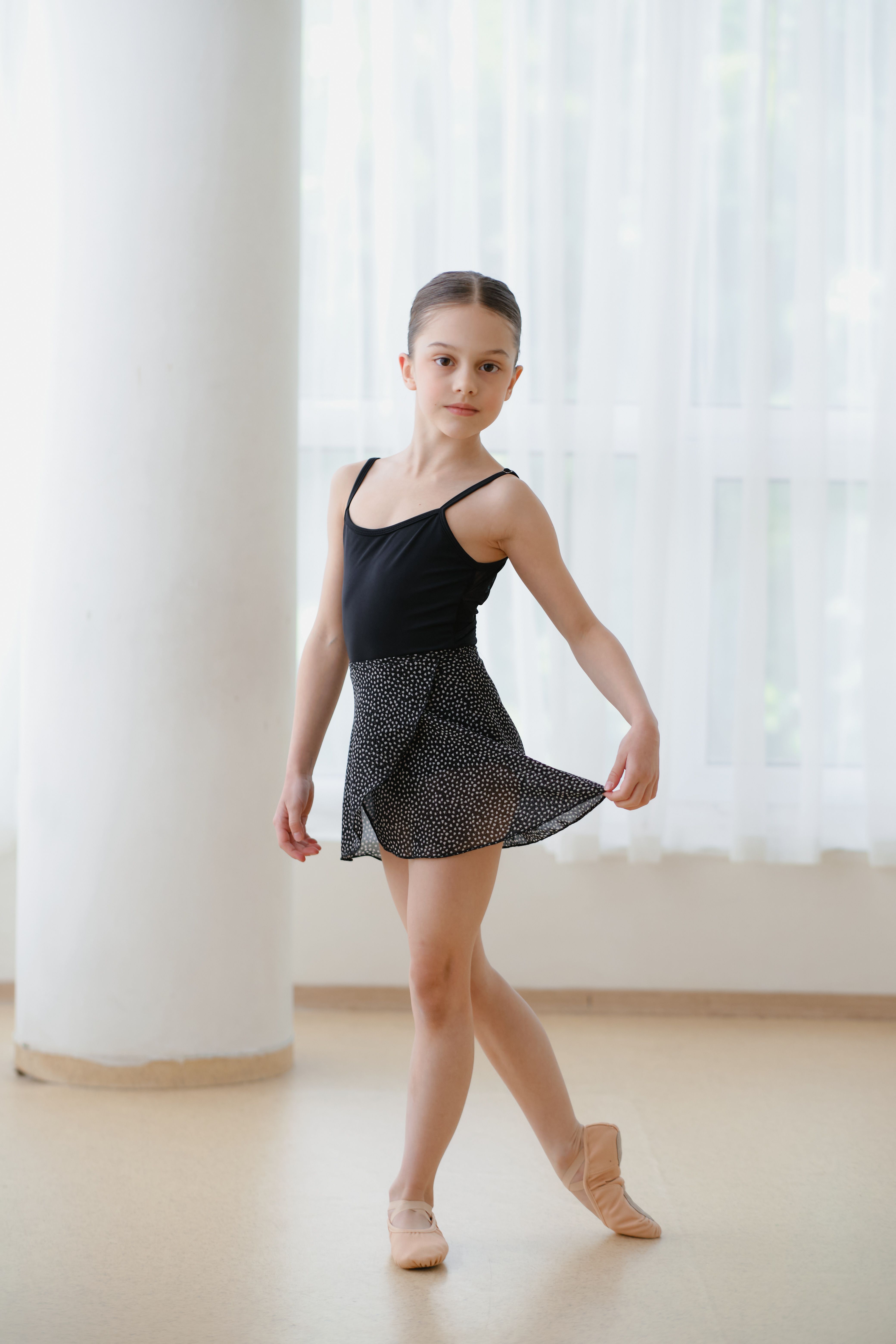 Leotard Rose Children’s 30 Black
