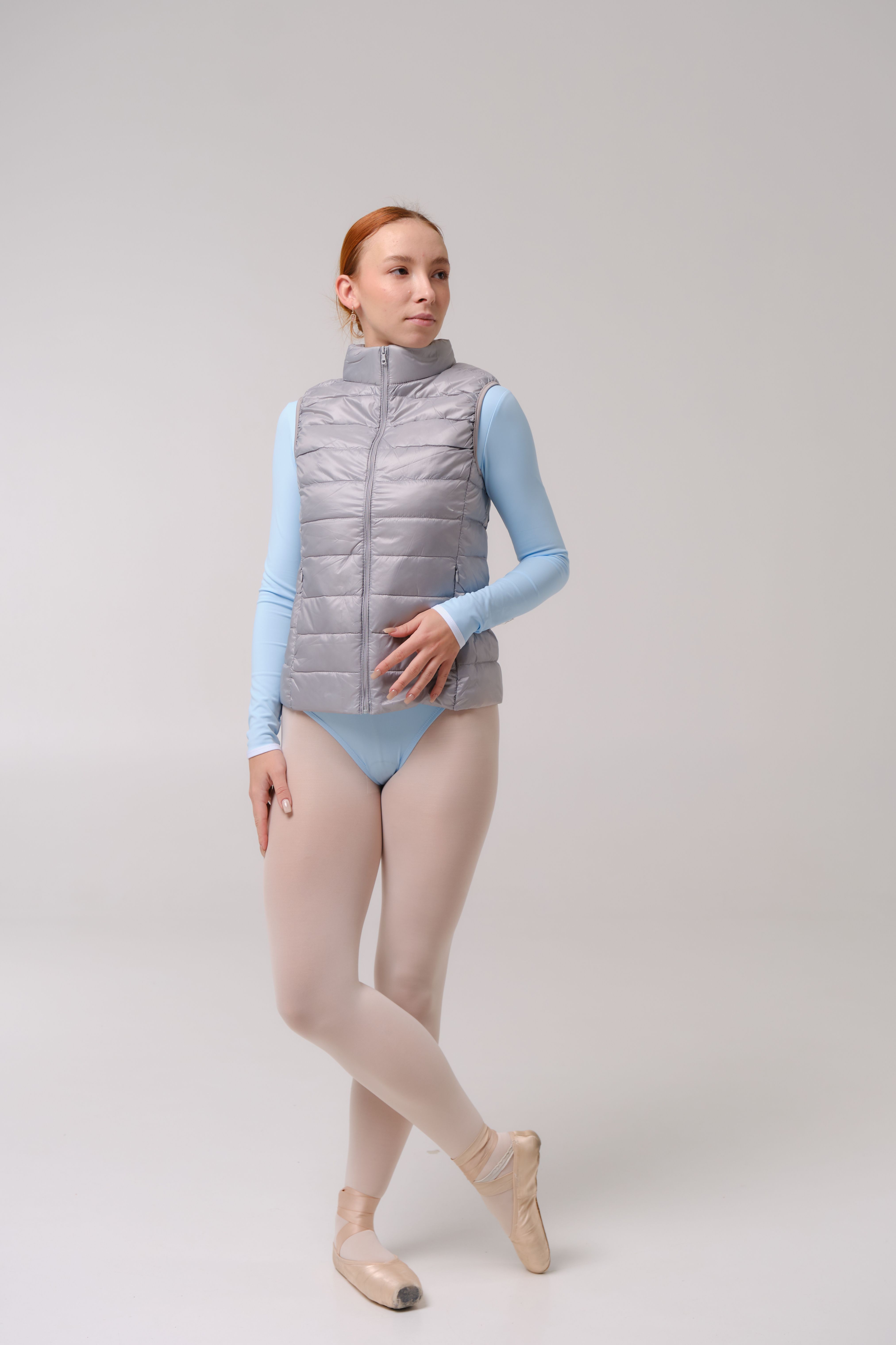 Vest XS/S Light Gray