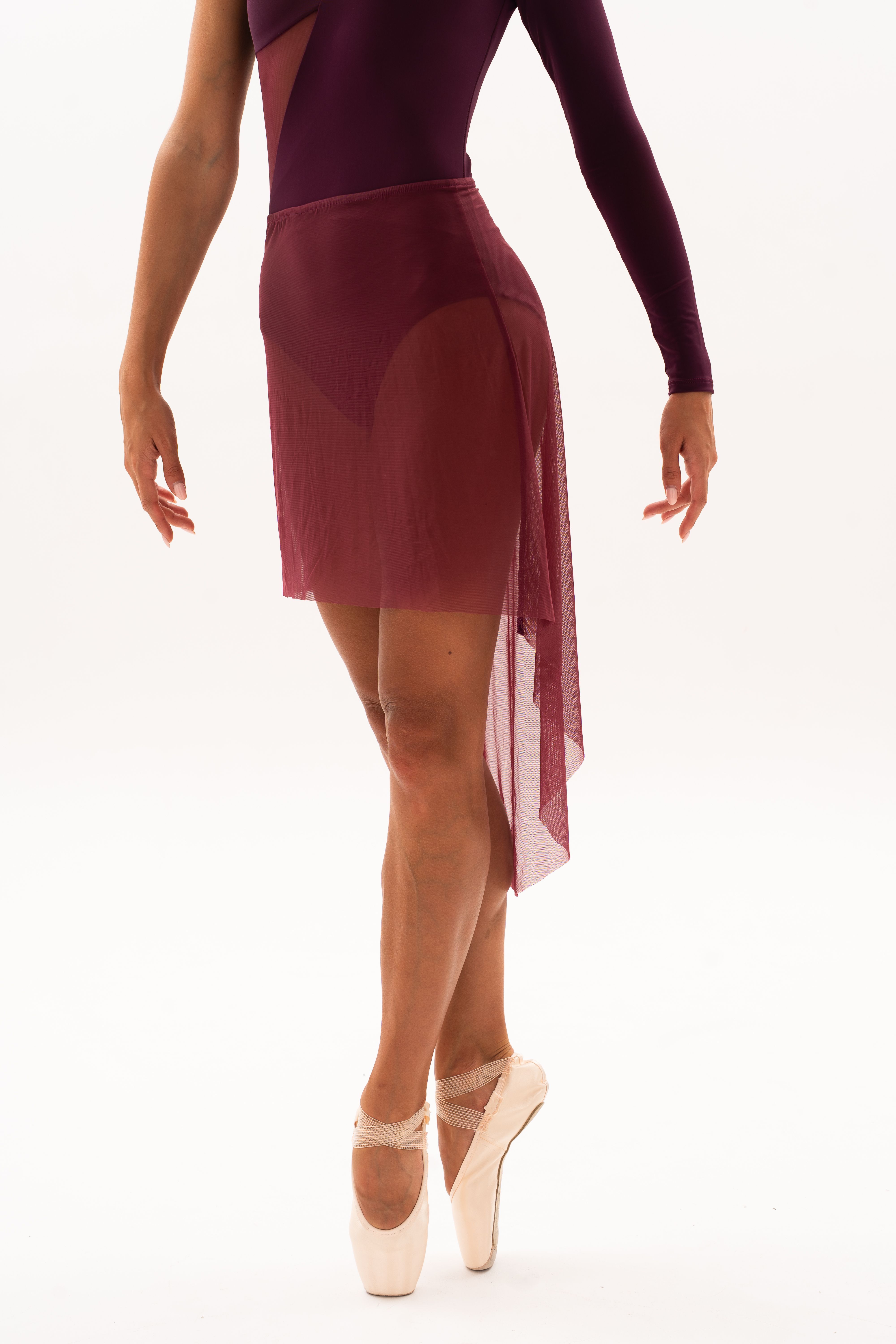 Skirt Mesh M Vine
