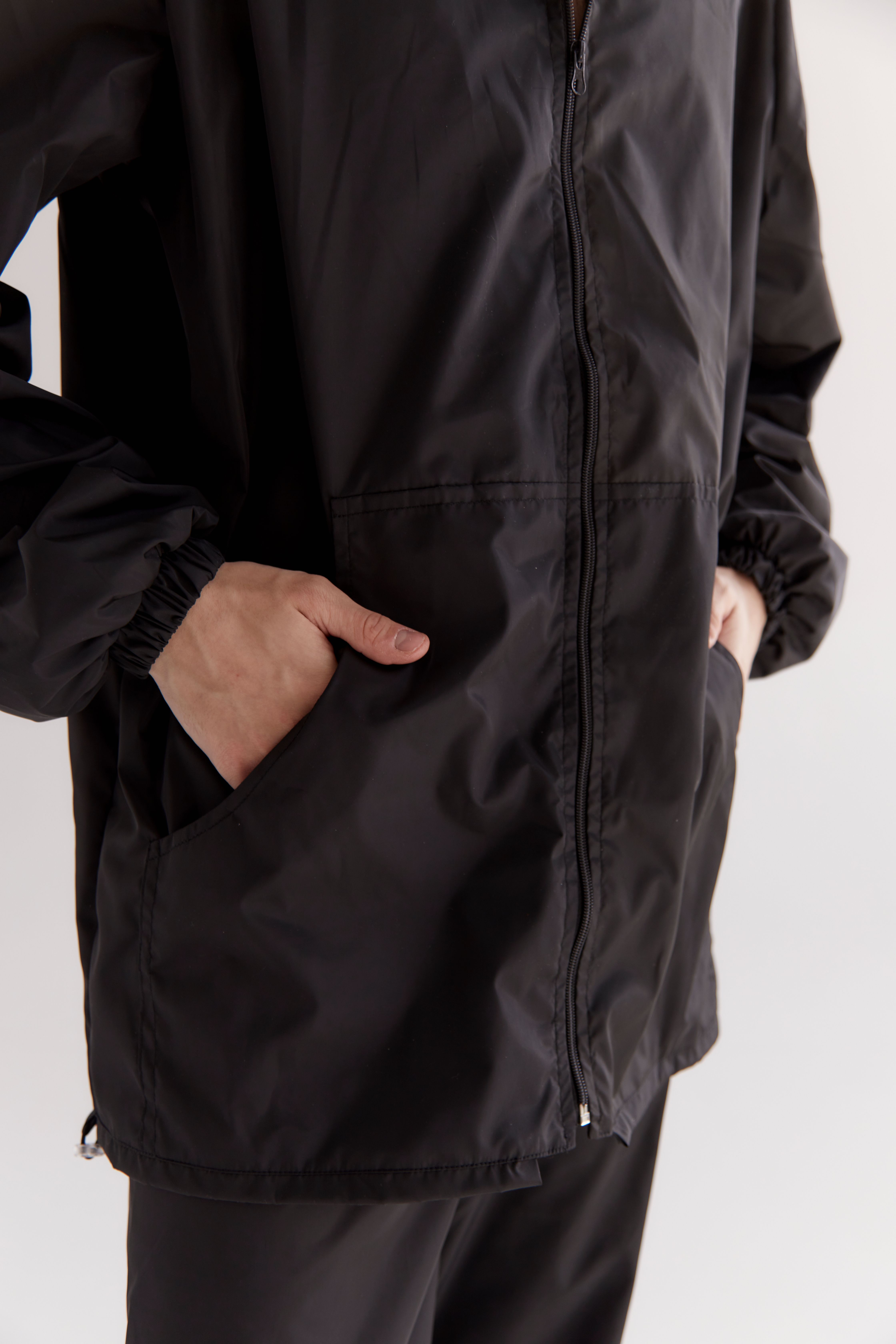 Men's Windbreaker S Black