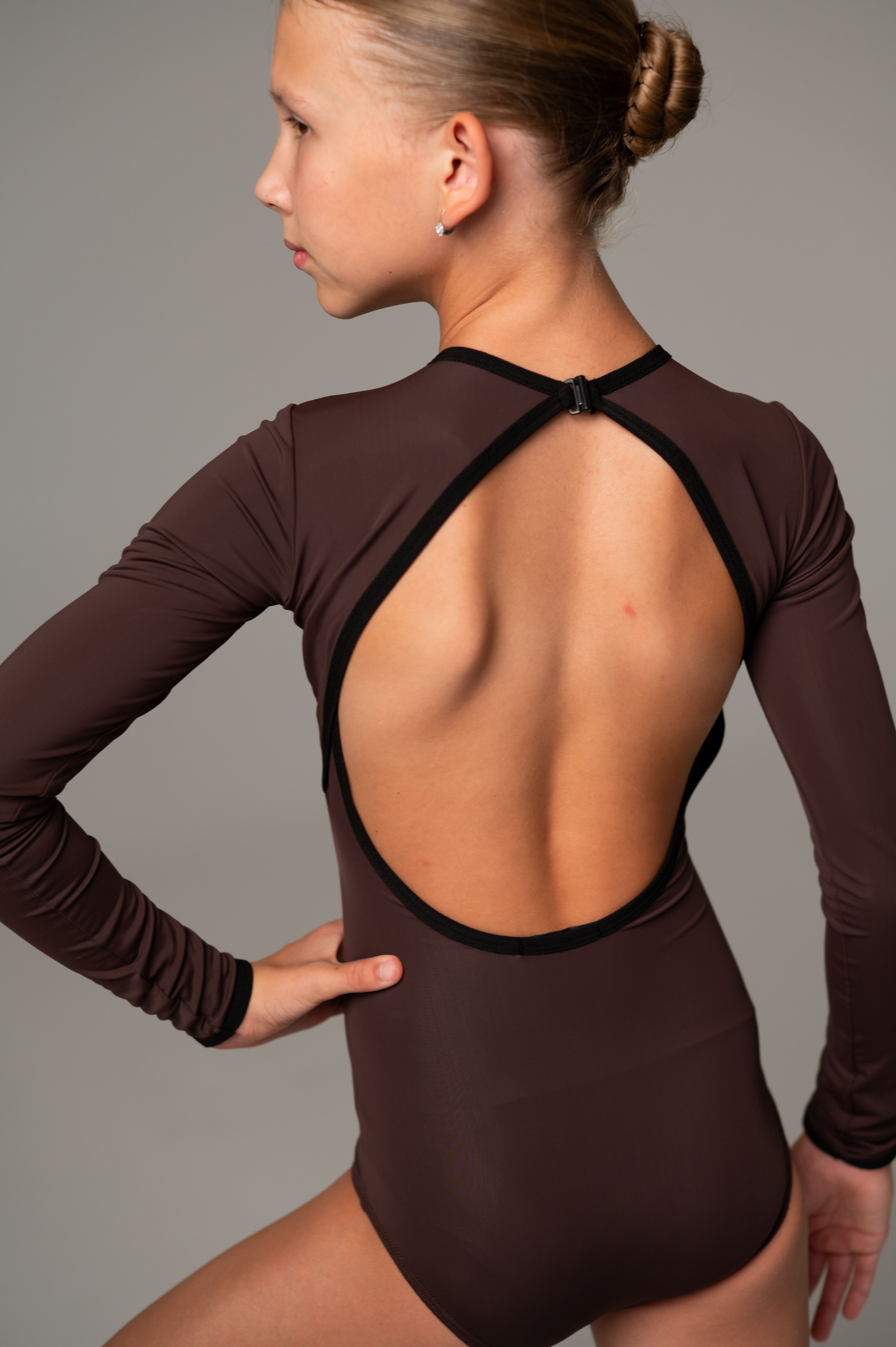 Leotard Romb Children 26 Brown
