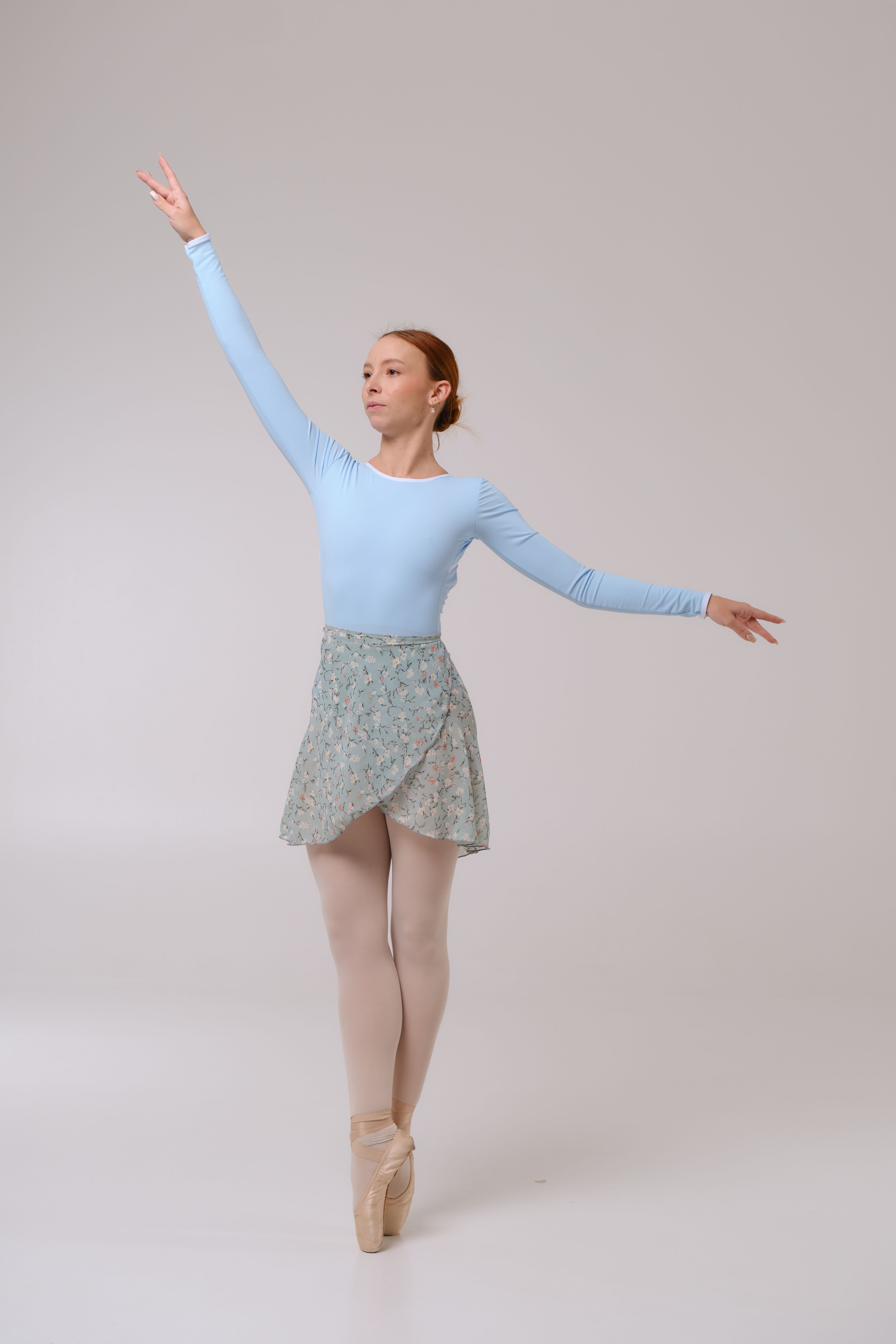 Skirt Basic Print Medium M/L Mint