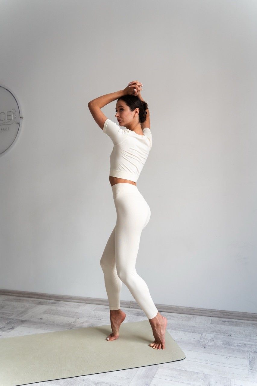 Leggings Seamless - Milk