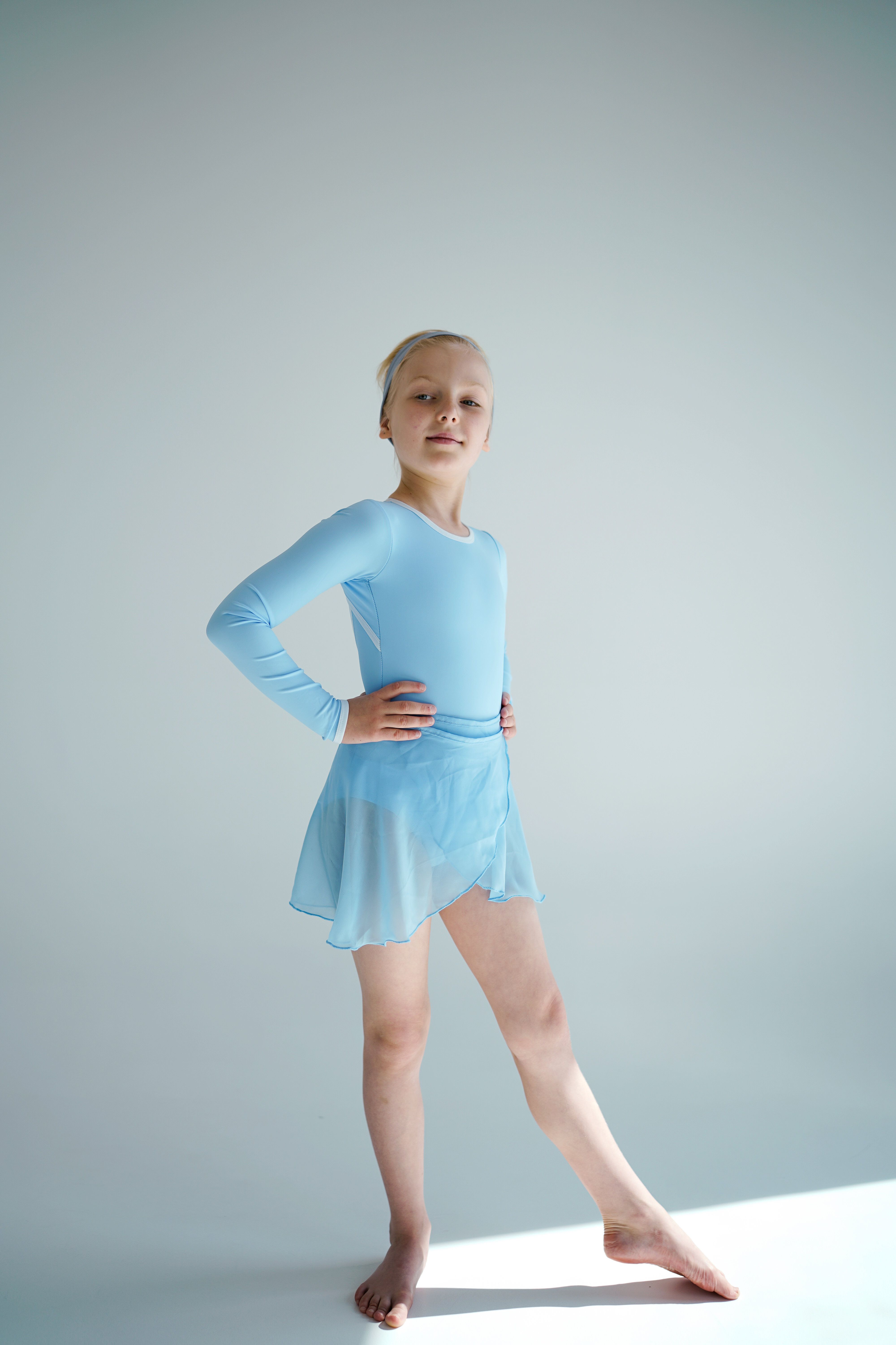 Skirt children 32-34 Light Blue