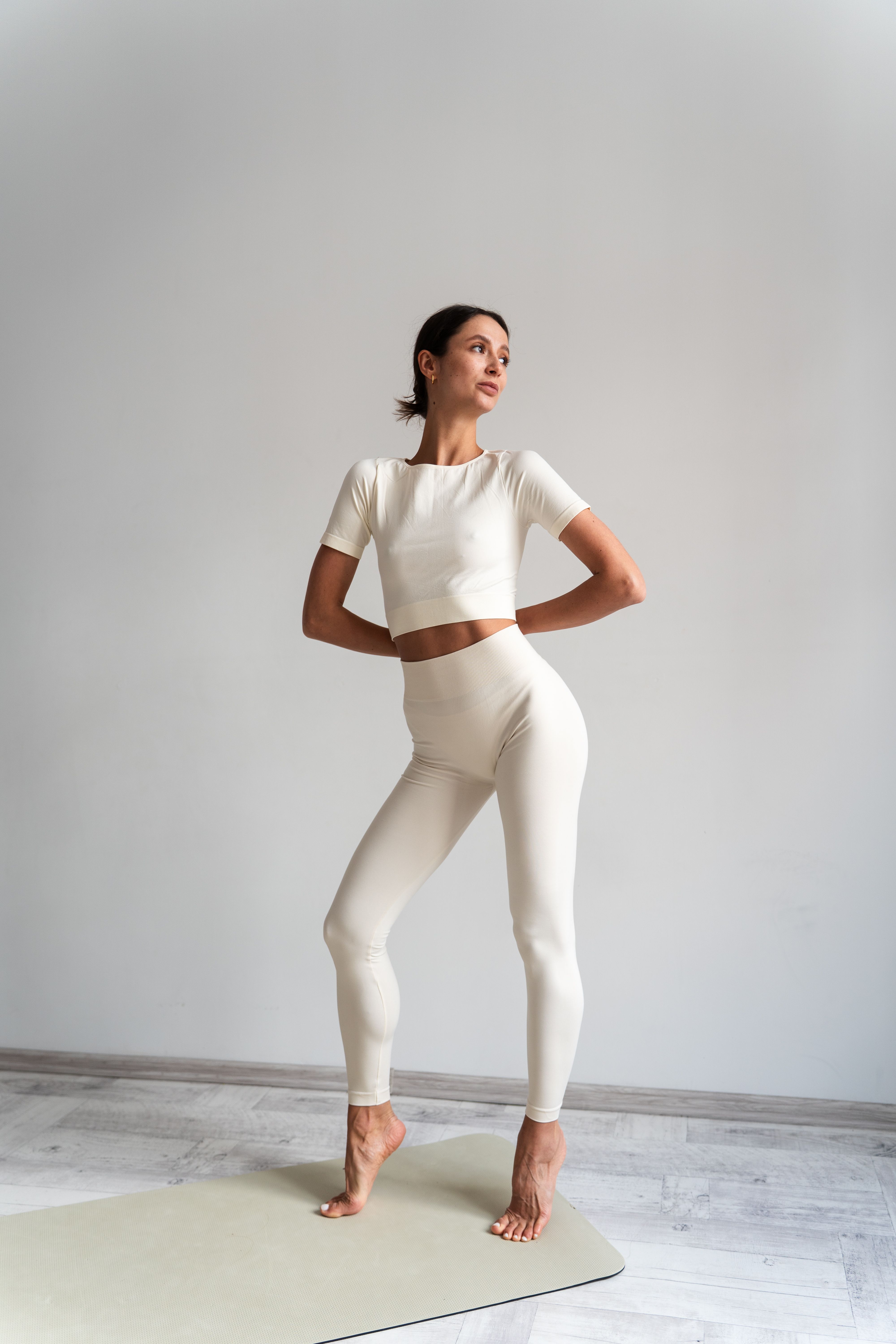 Leggings Seamless S/M Milk