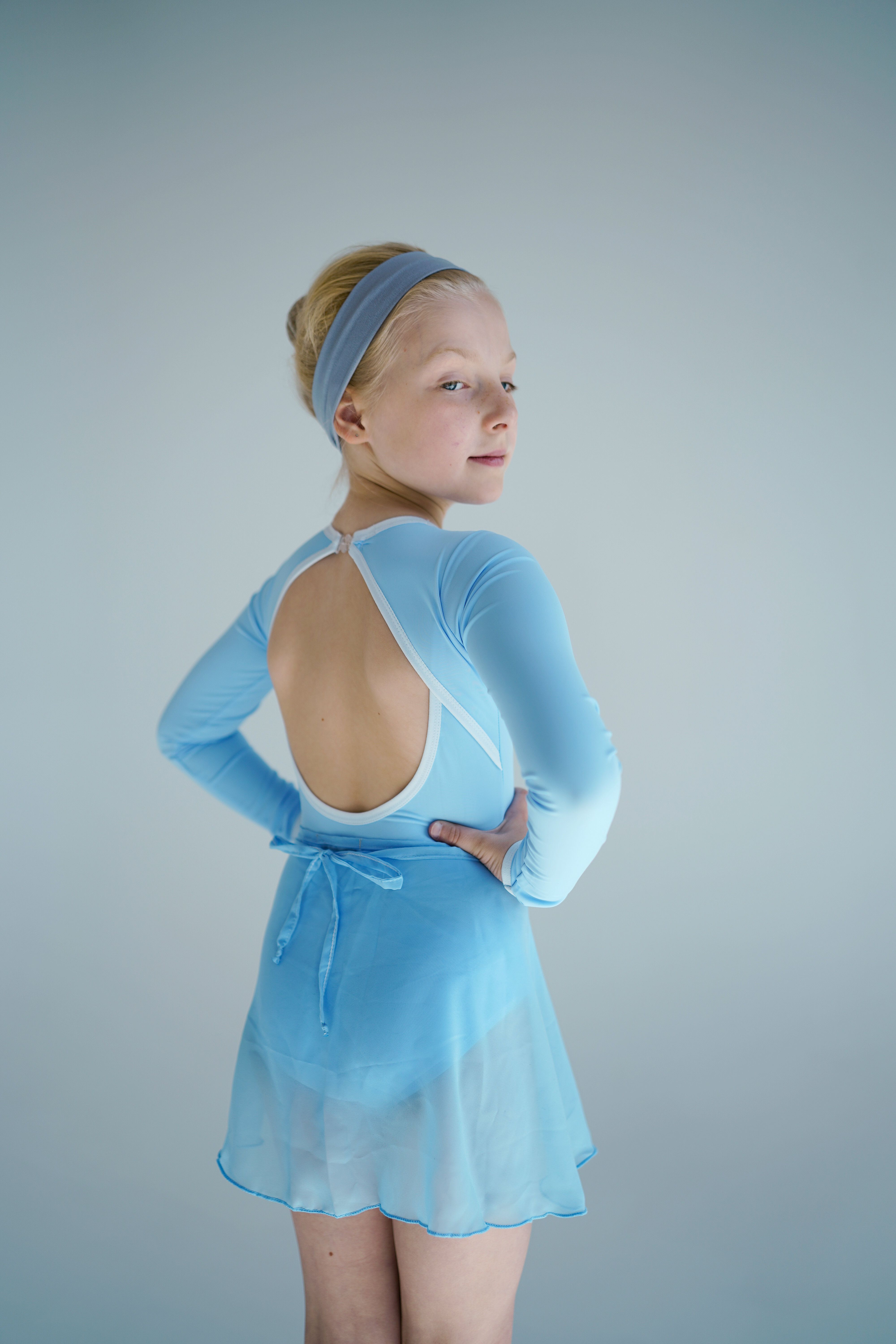 Skirt children 32-34 Light Blue