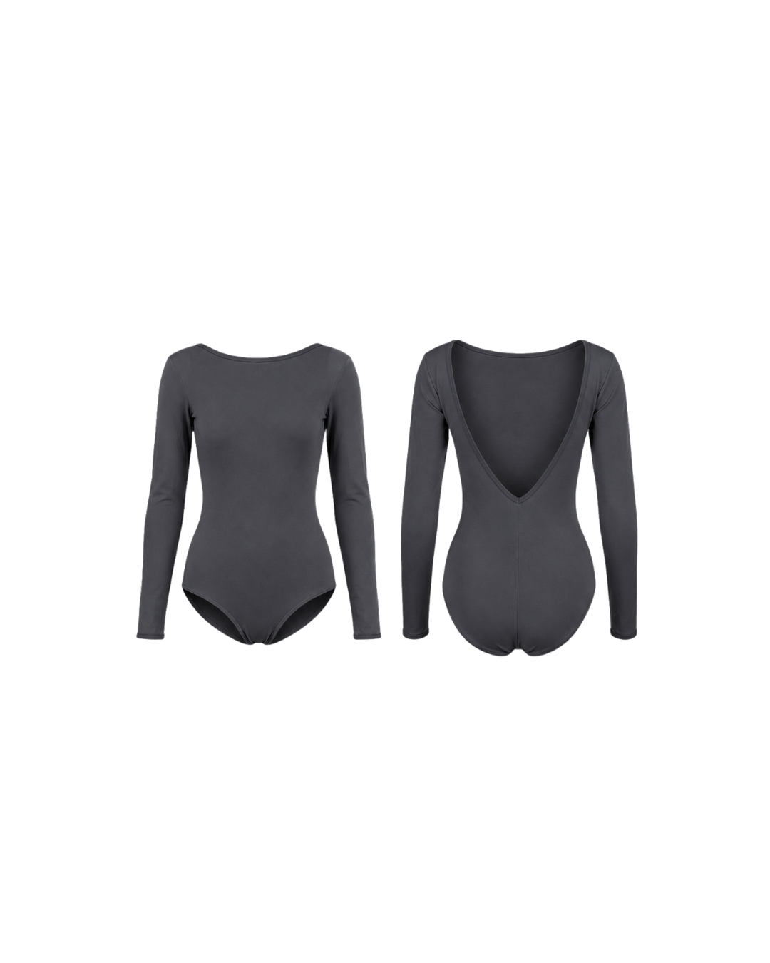 Leotard Elis Monotone Long XS Graphite