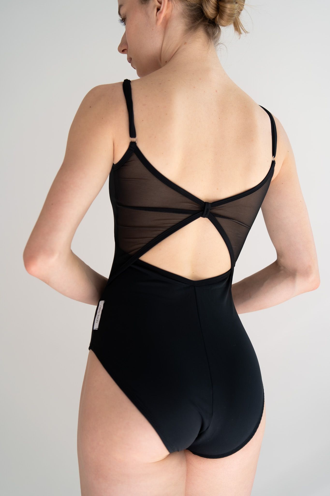 Leotard Rose - Black