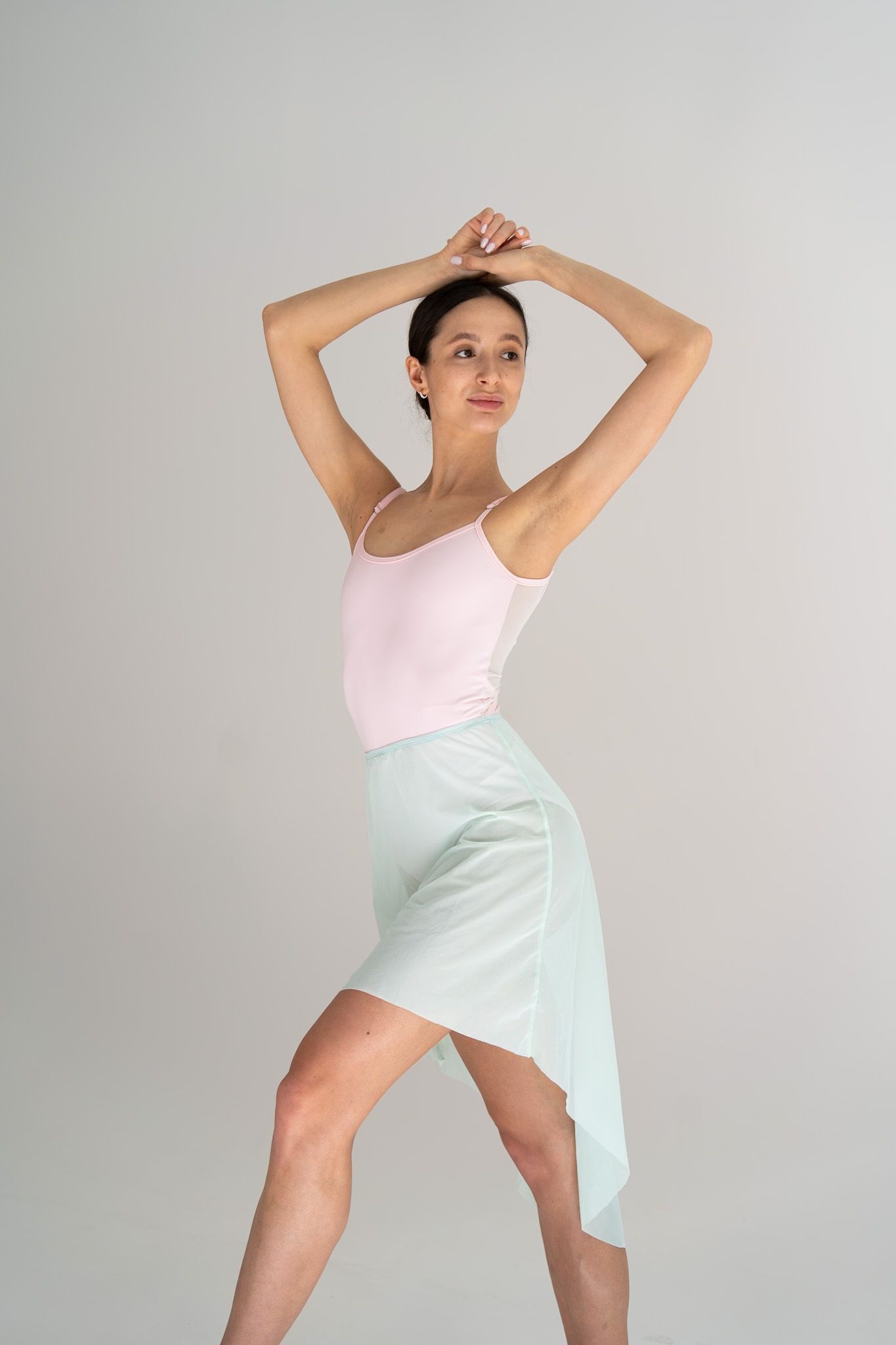 Skirt Mesh S Mint