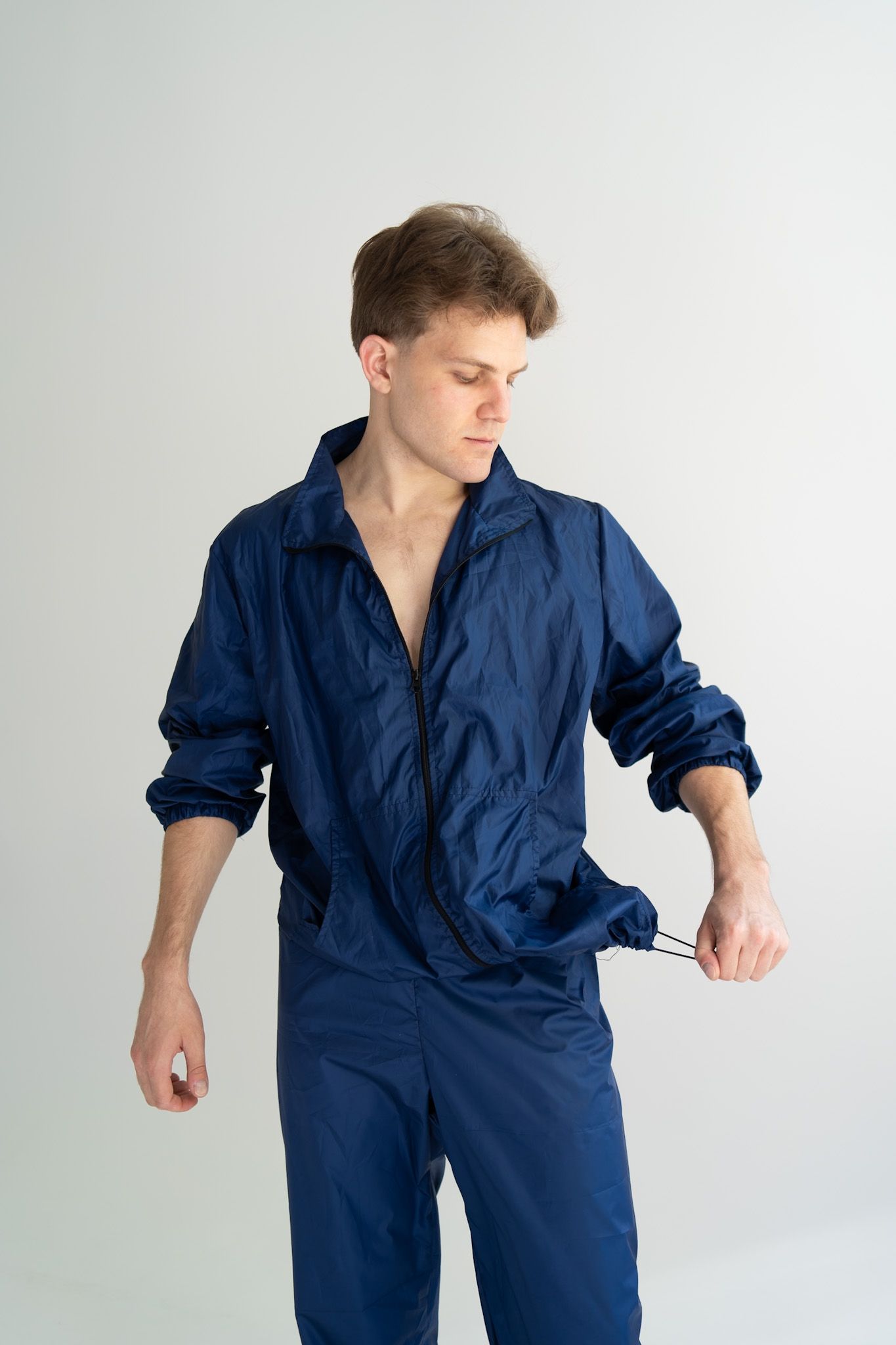 Tracksuit Sauta Man L Blue