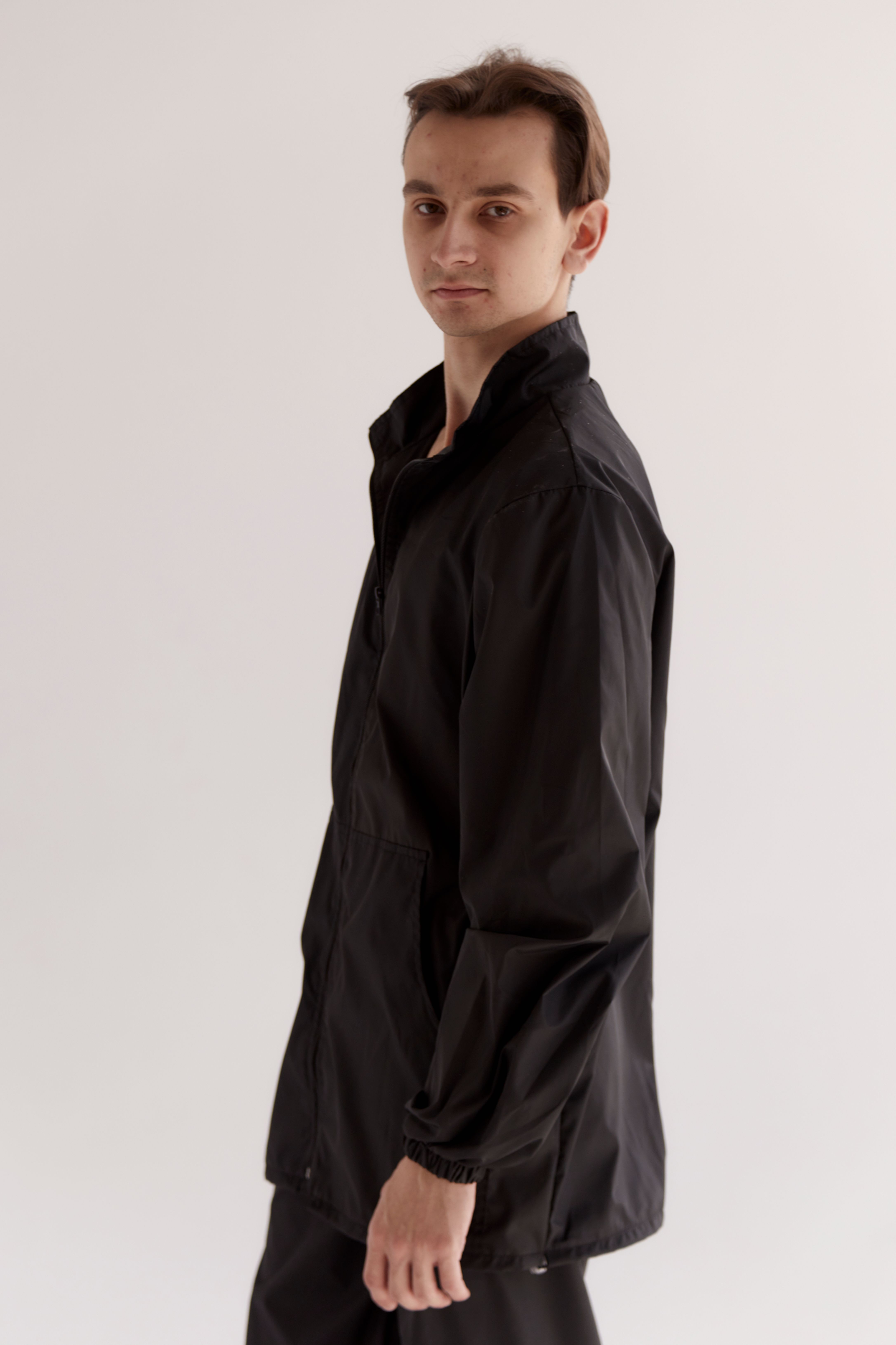 Men's Windbreaker S Black