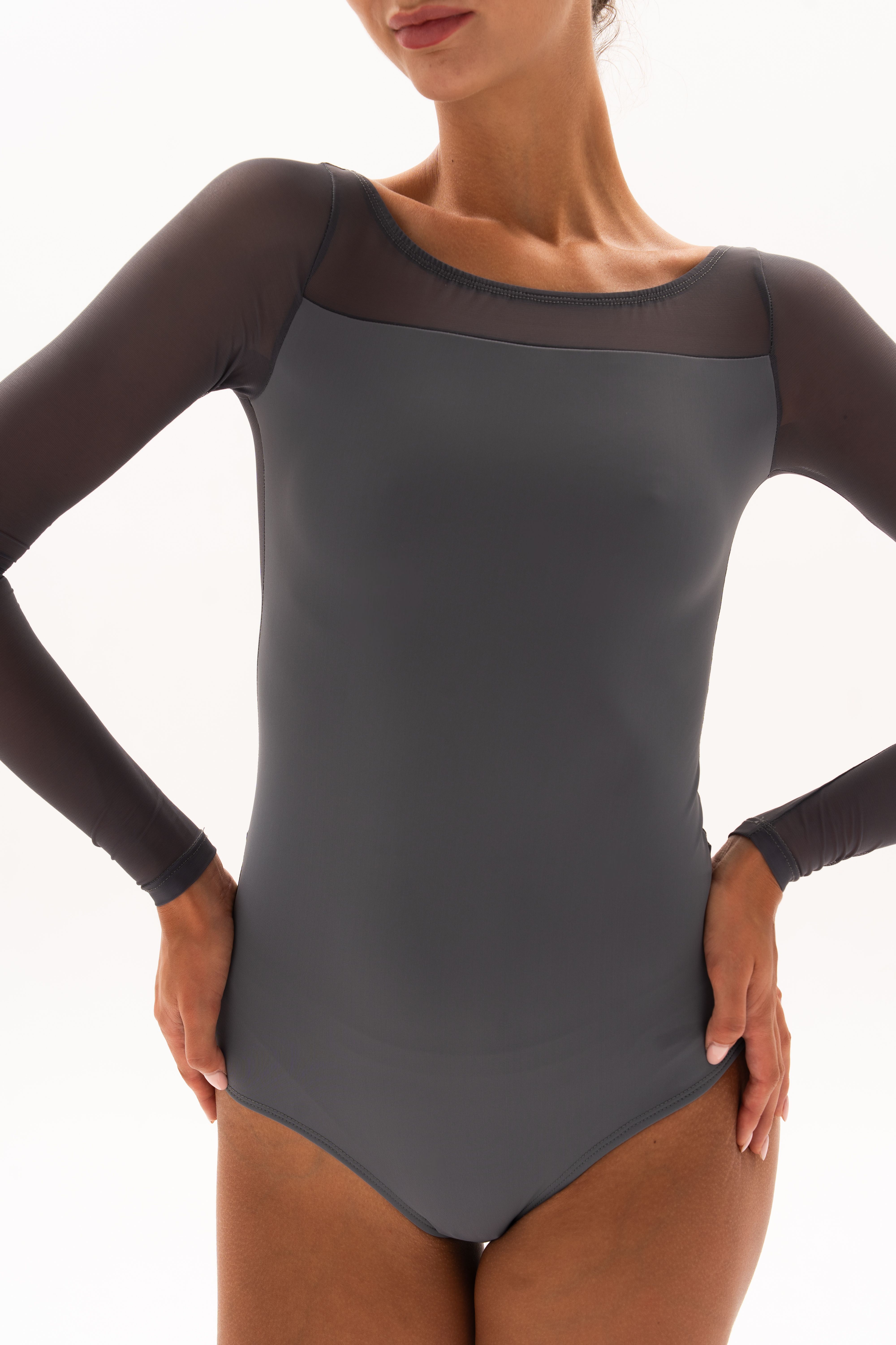 Leotard Wonder M Graphite
