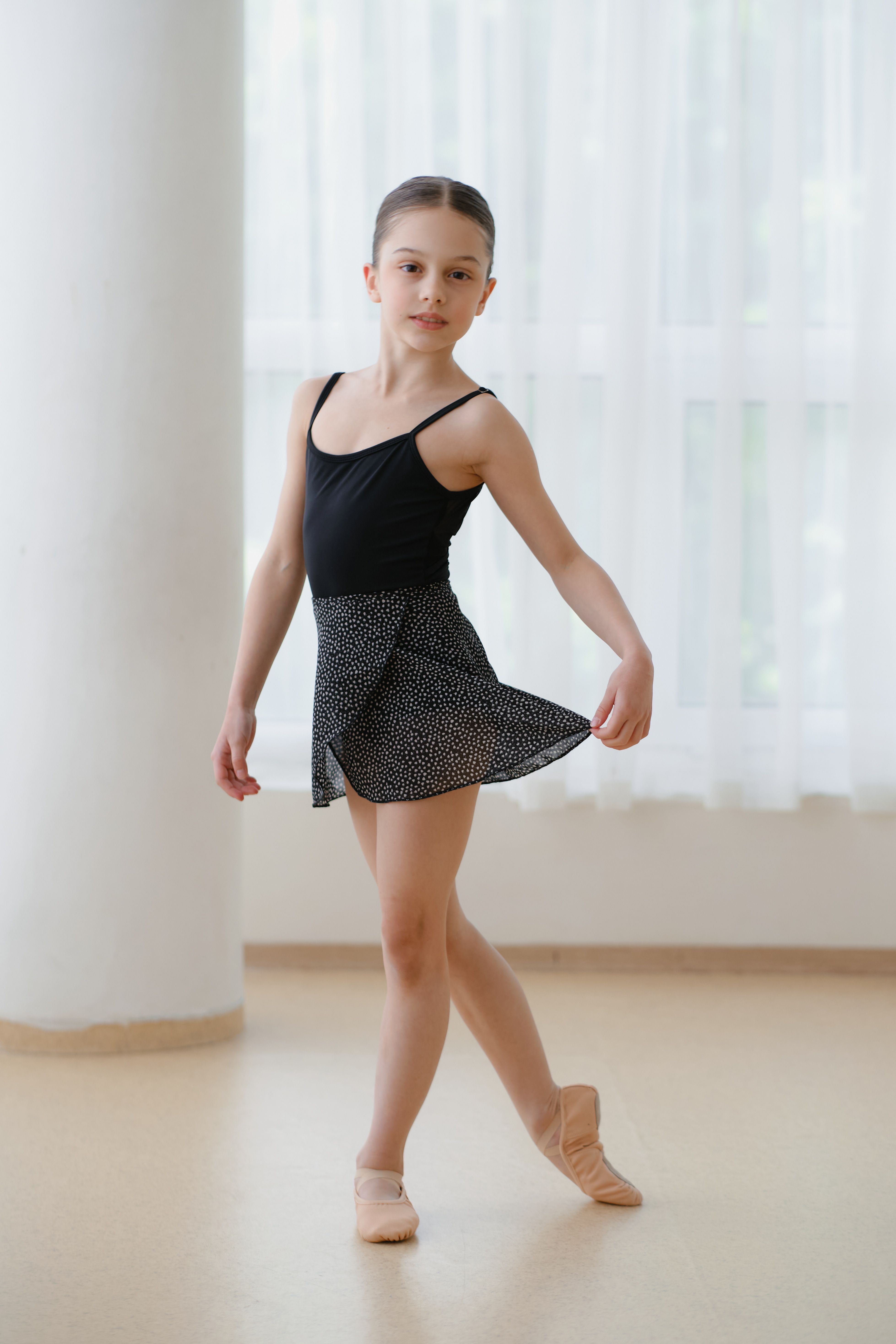 Skirt Print Children 36 Black