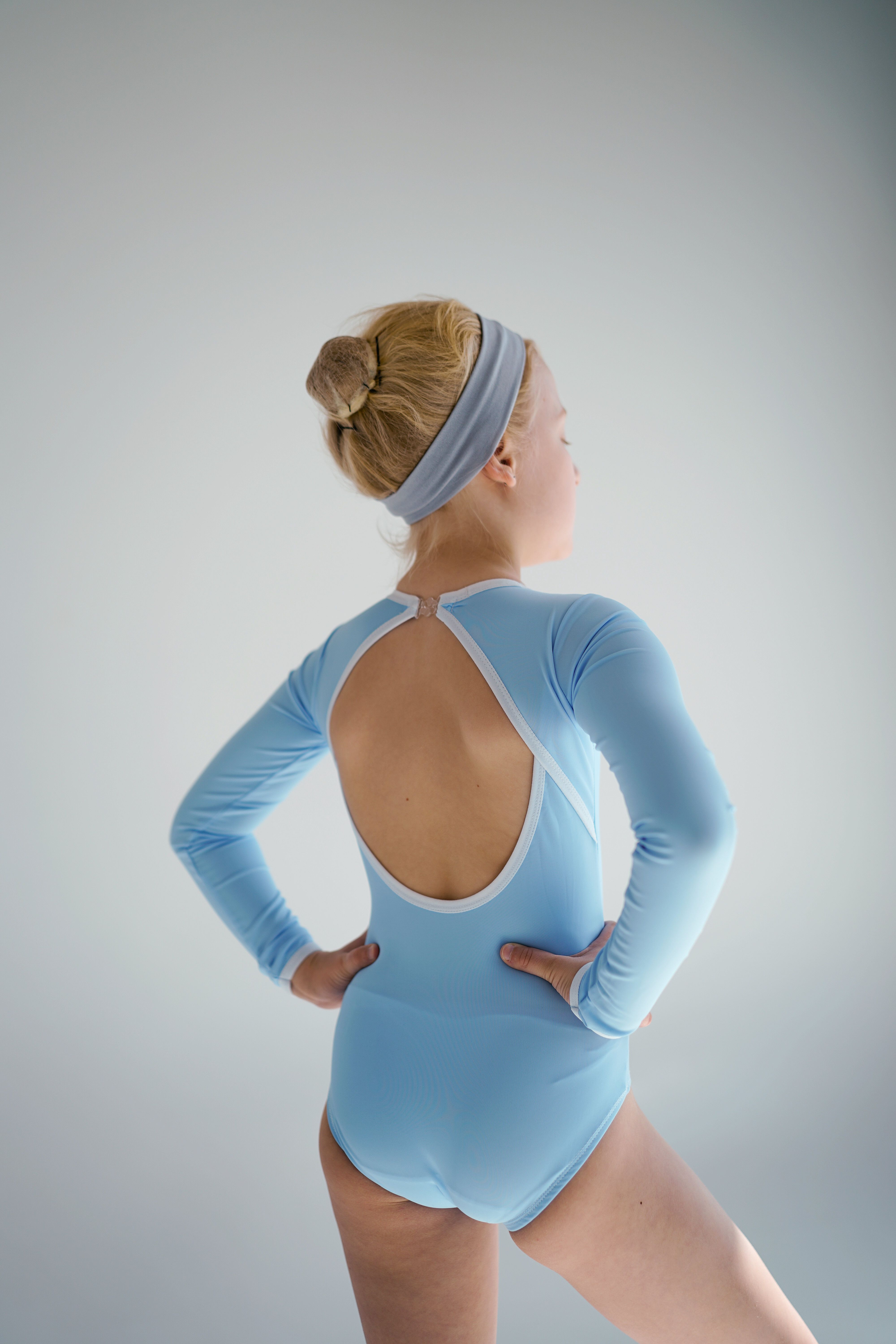 Leotard Romb Children 28 Light-Blue
