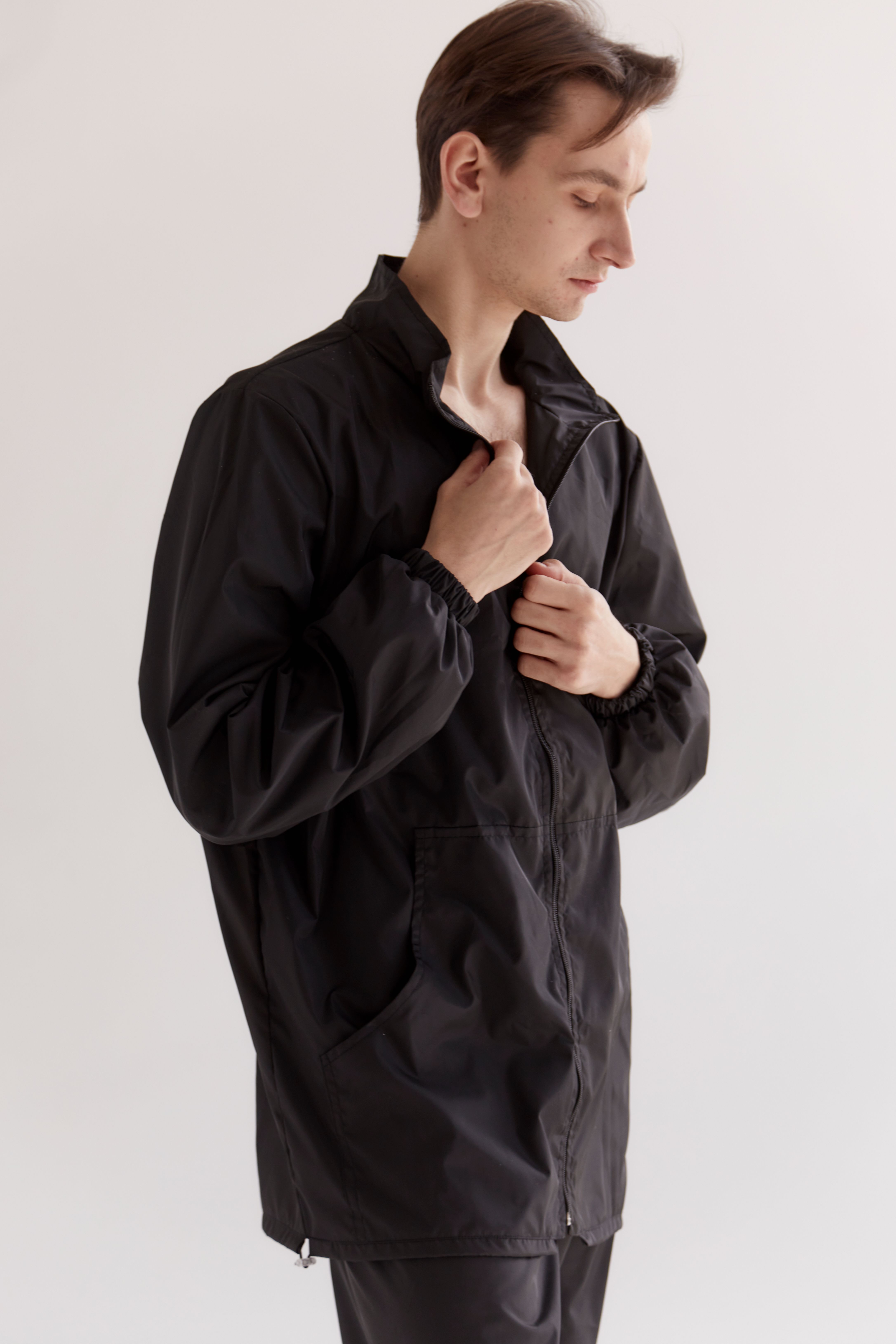 Men's Windbreaker - Black