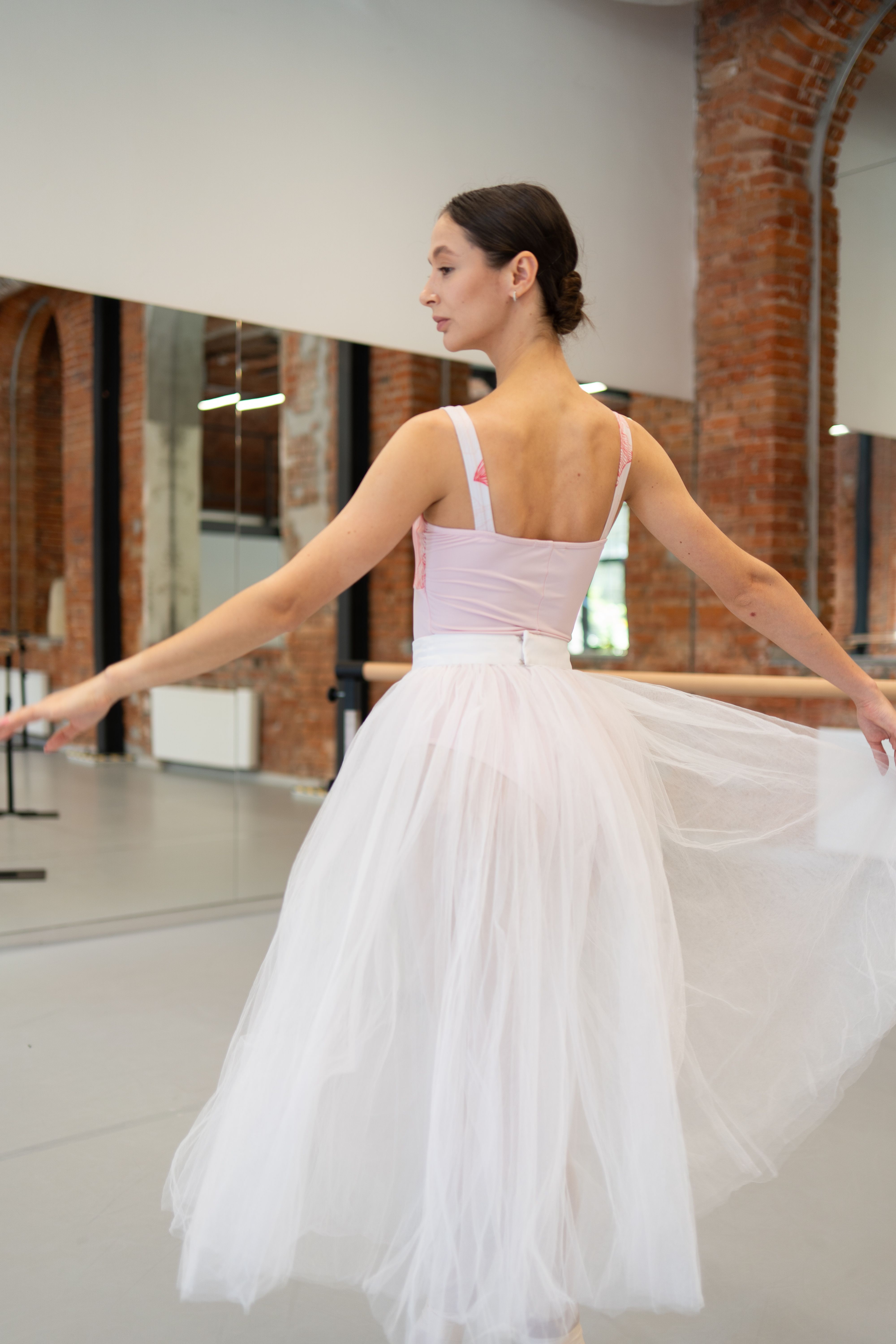 Romantic Tutu Skirt S White