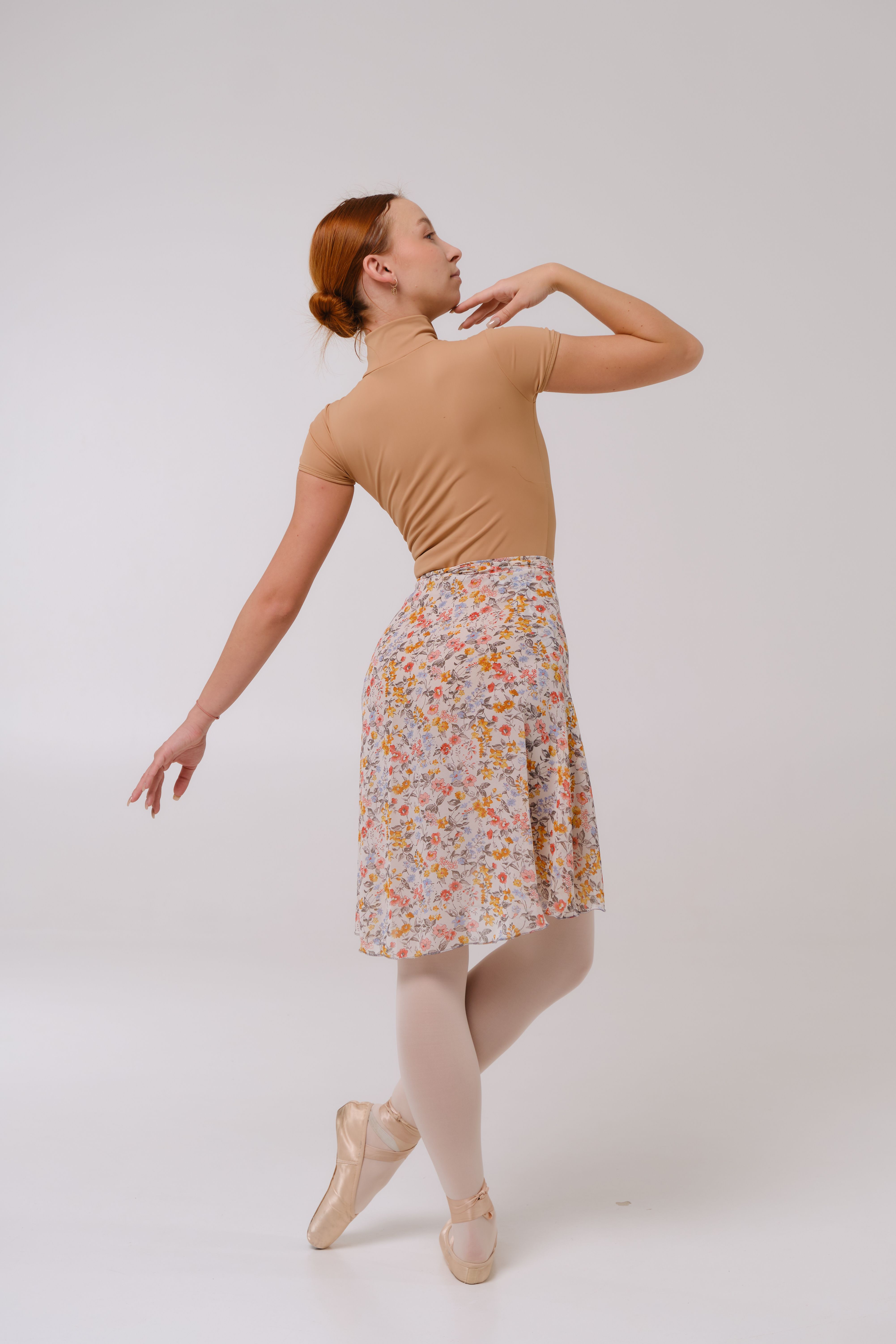 Leotard Duet XXS Nude