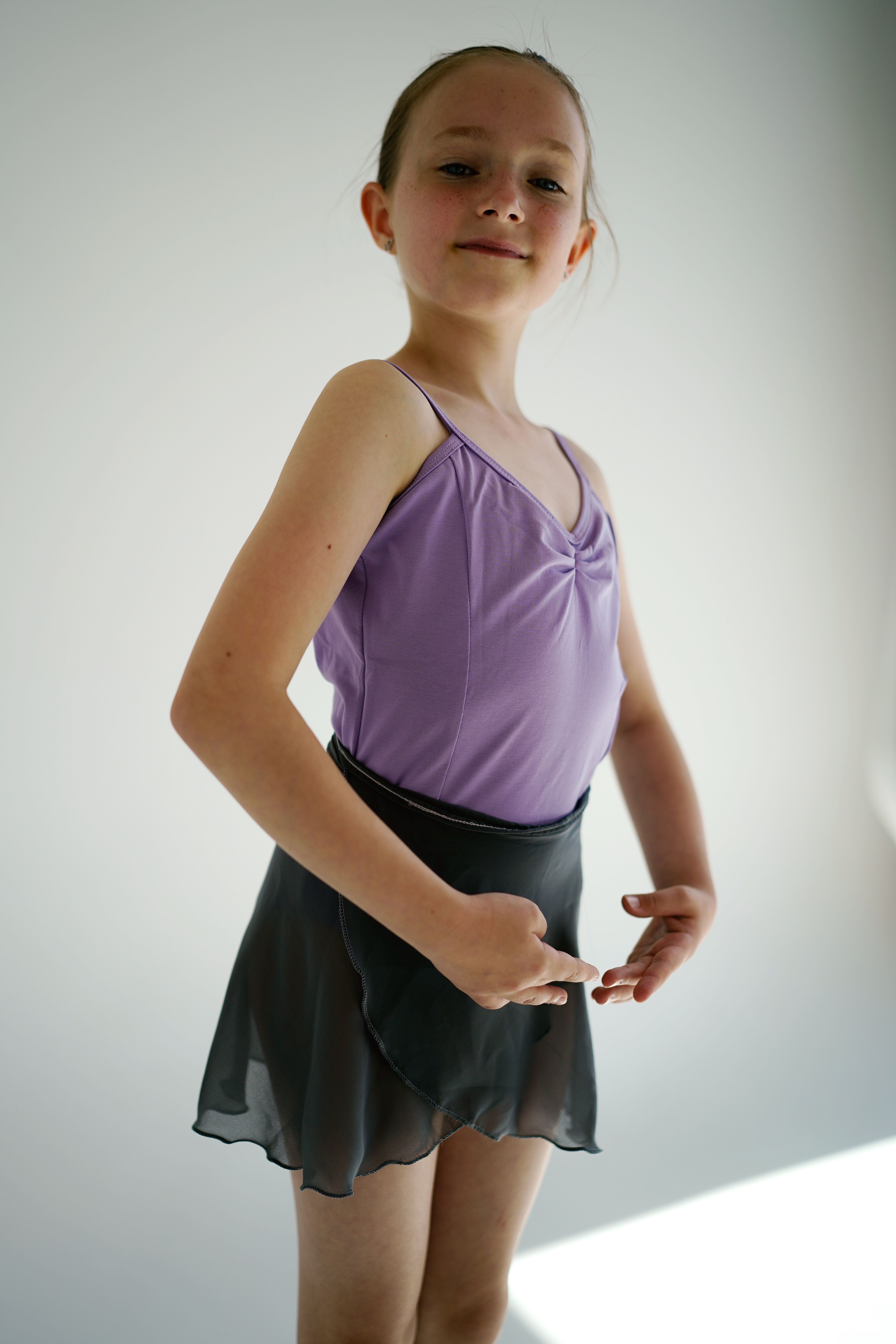 Skirt children 26-30 Graphite