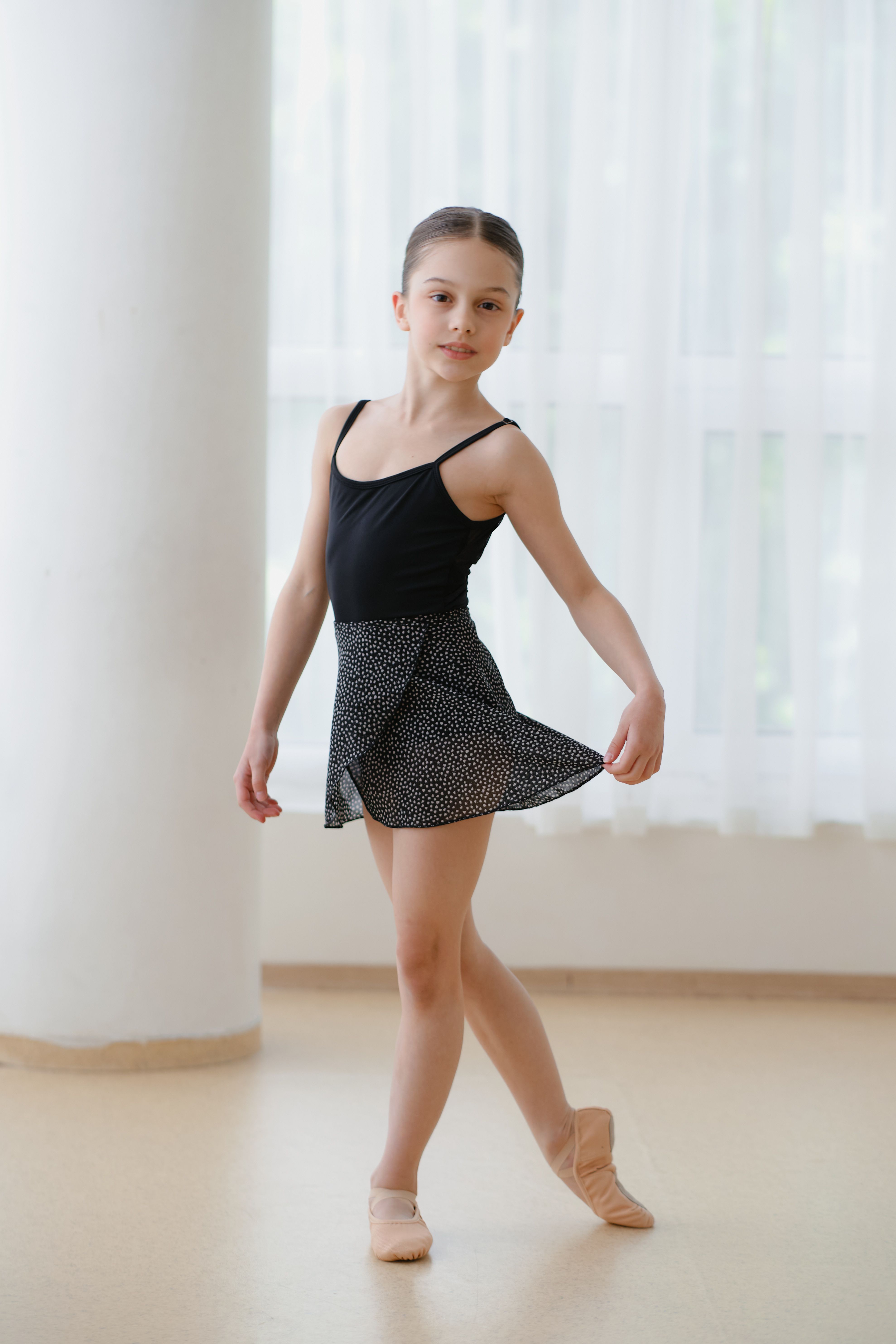 Skirt Print Children 36 Black