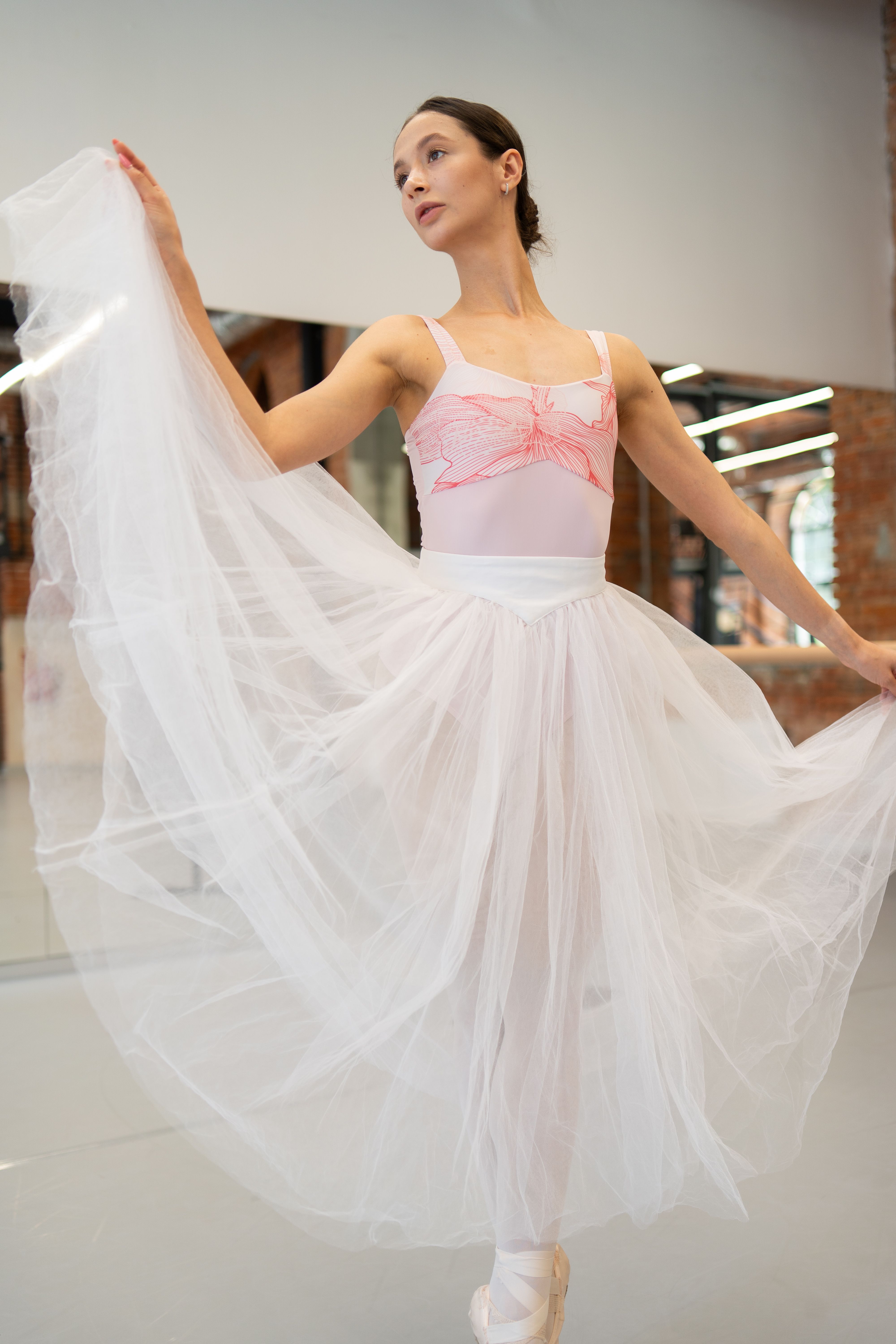 Romantic Tutu Skirt S White