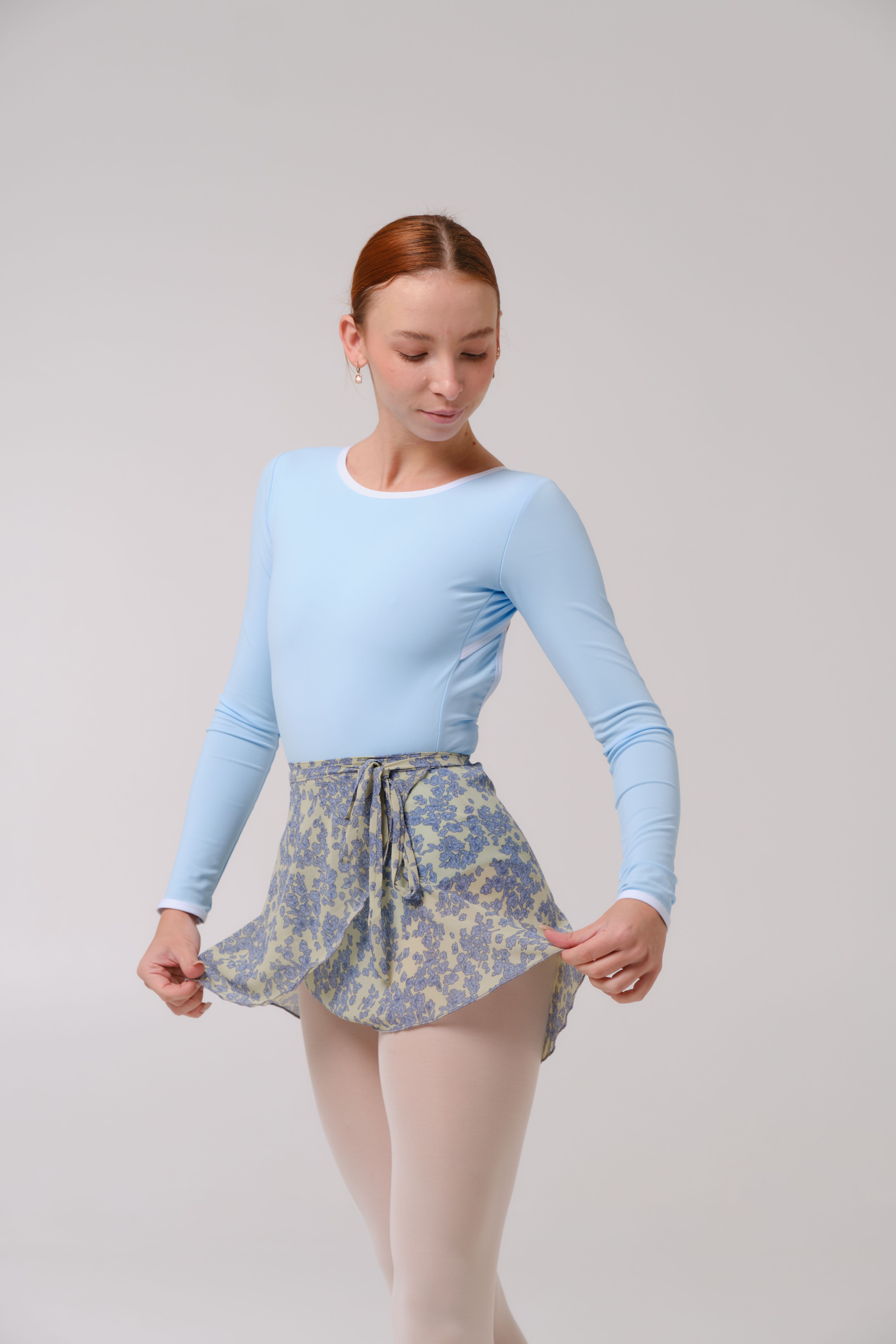 Leotard Romb XXS Light Blue