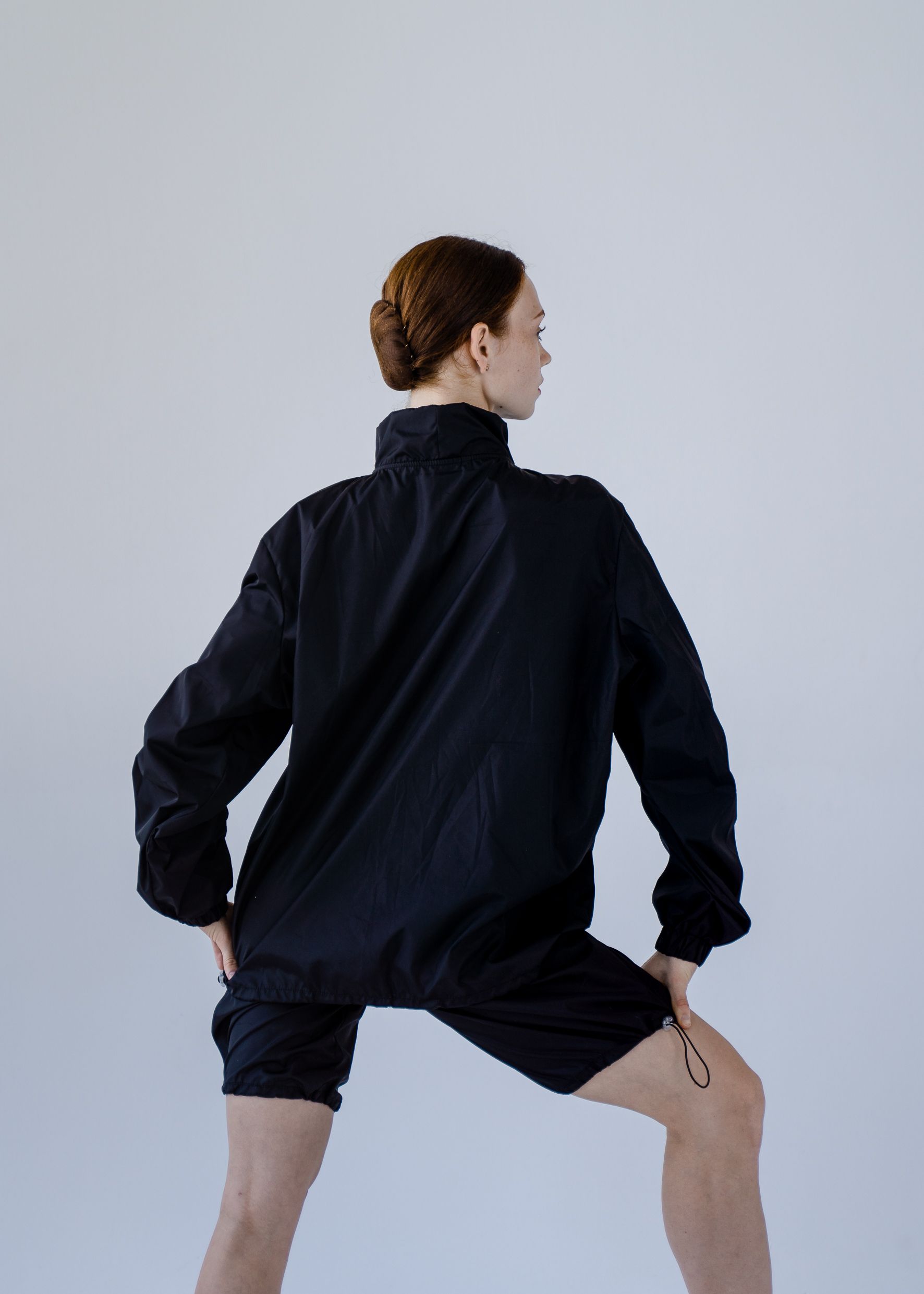 Velvet Windbreaker S Black