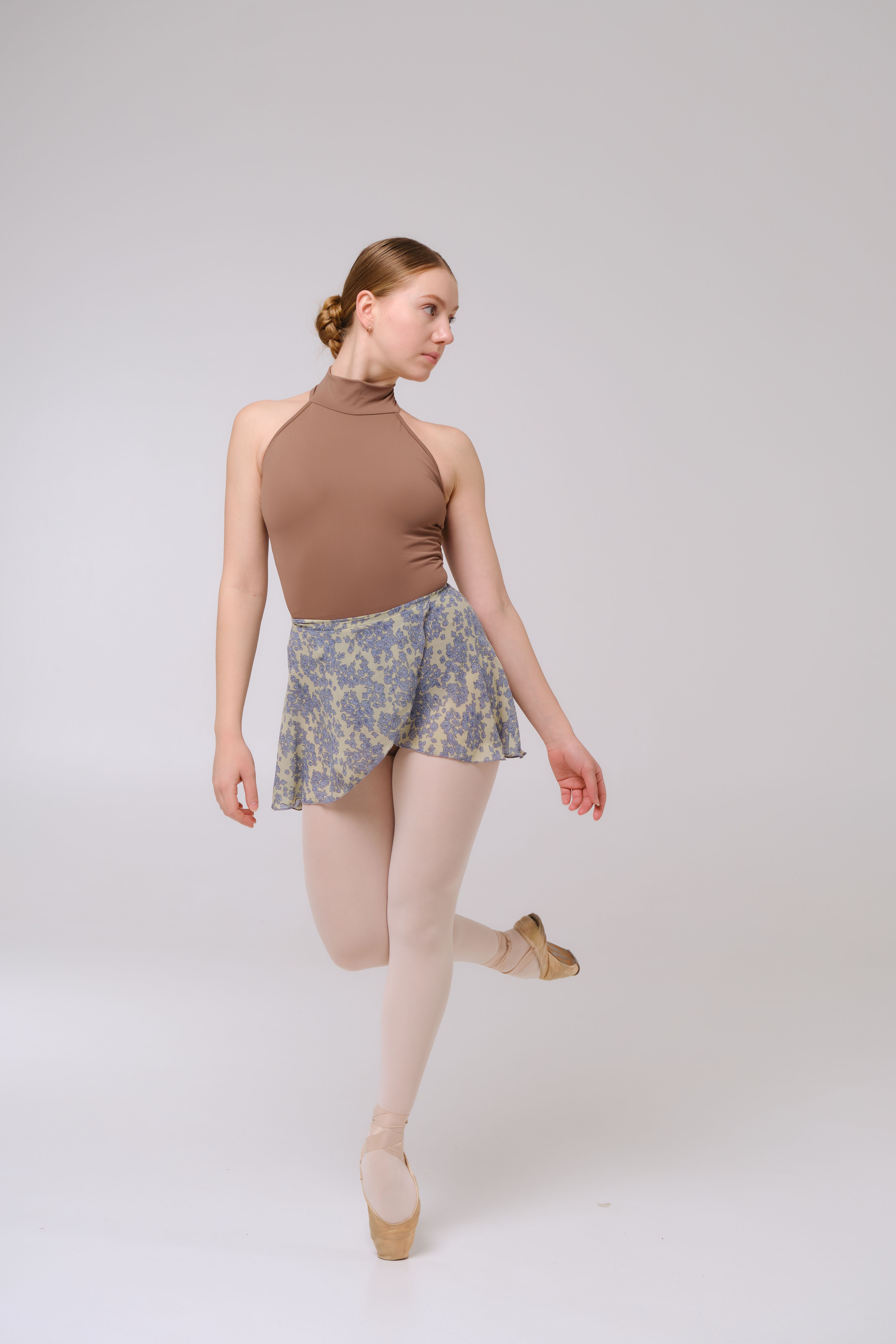 Skirt Basic Print MINI M/L Blue