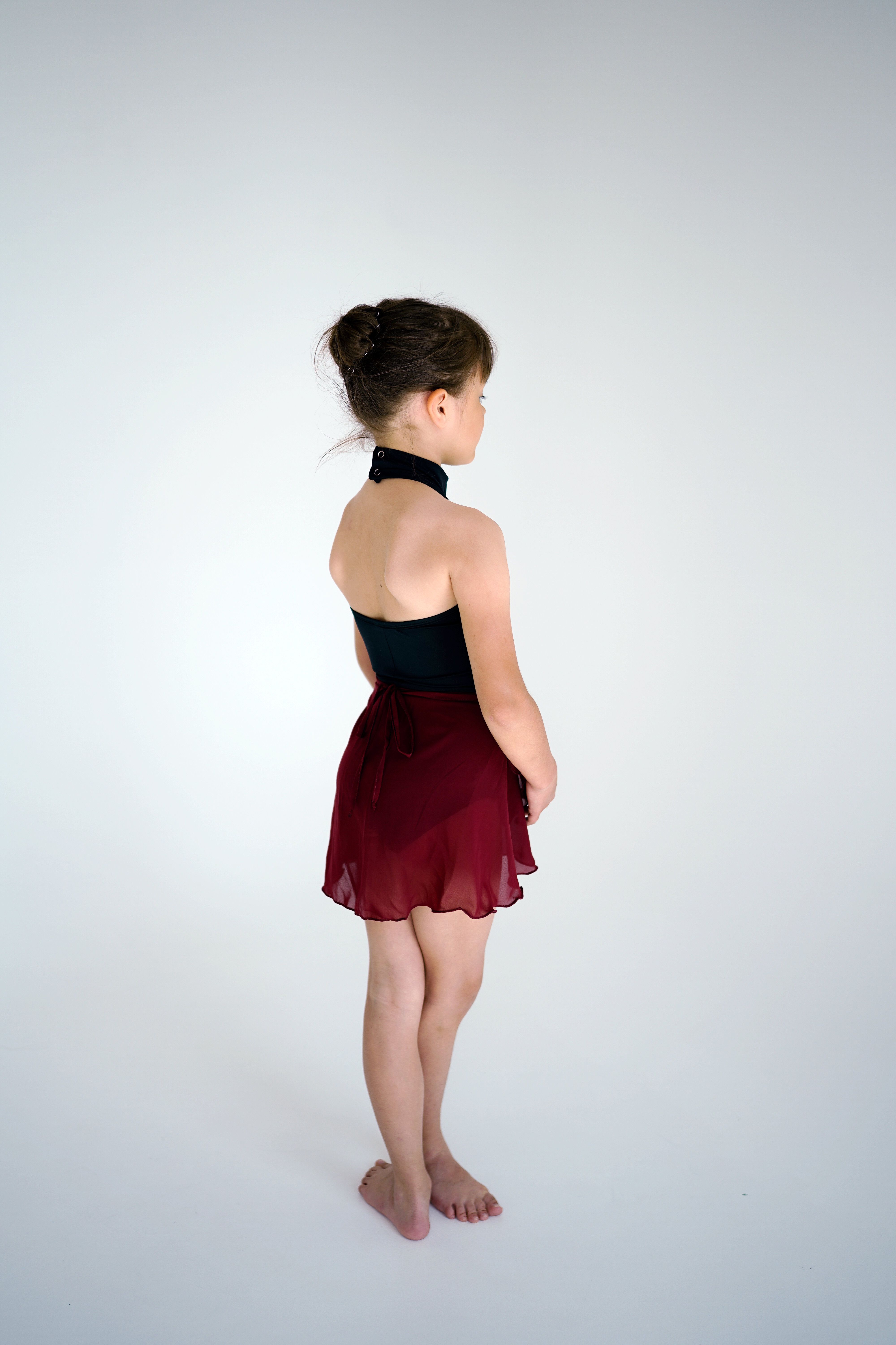 Skirt children 36-38 Bordo