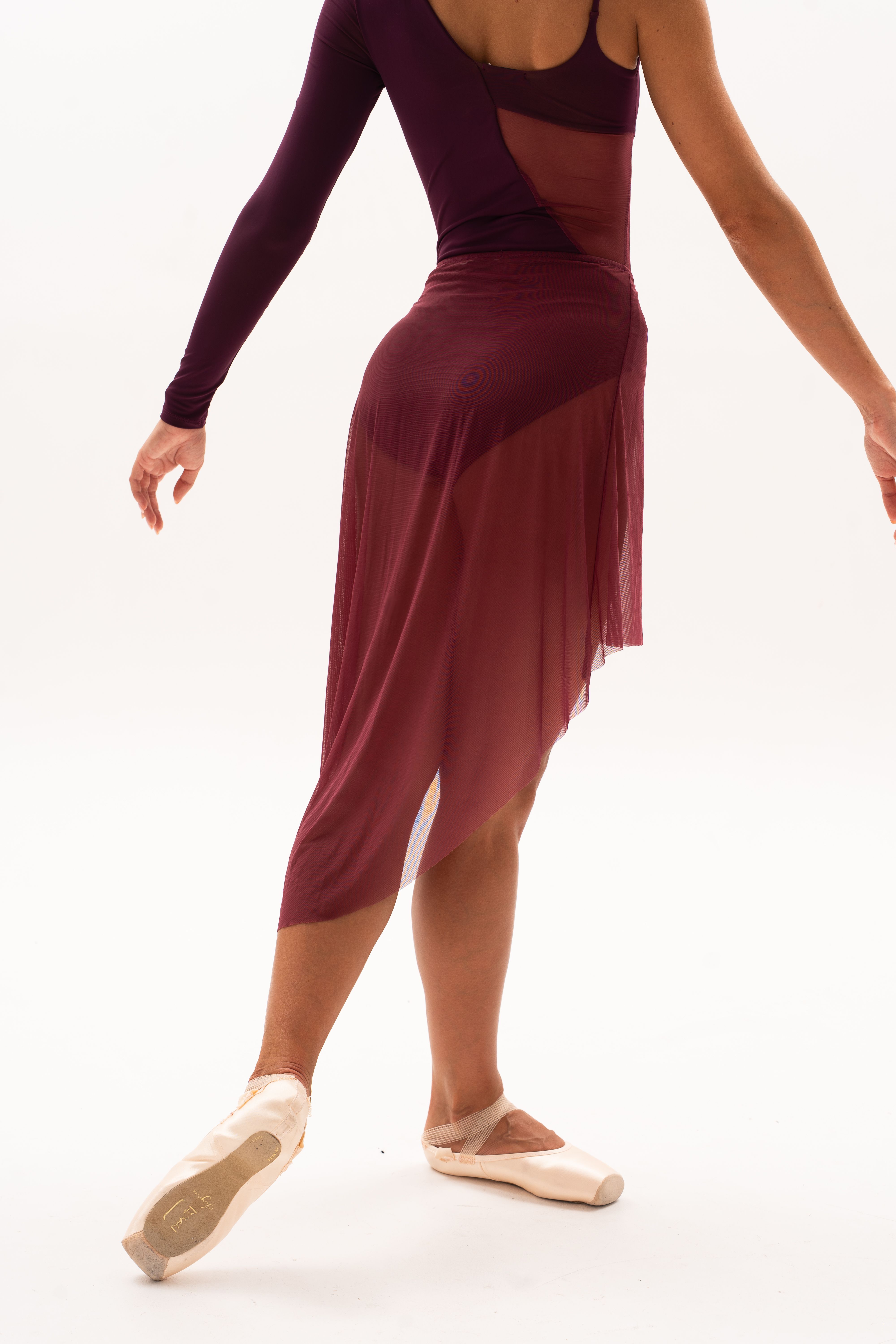 Skirt Mesh M Vine