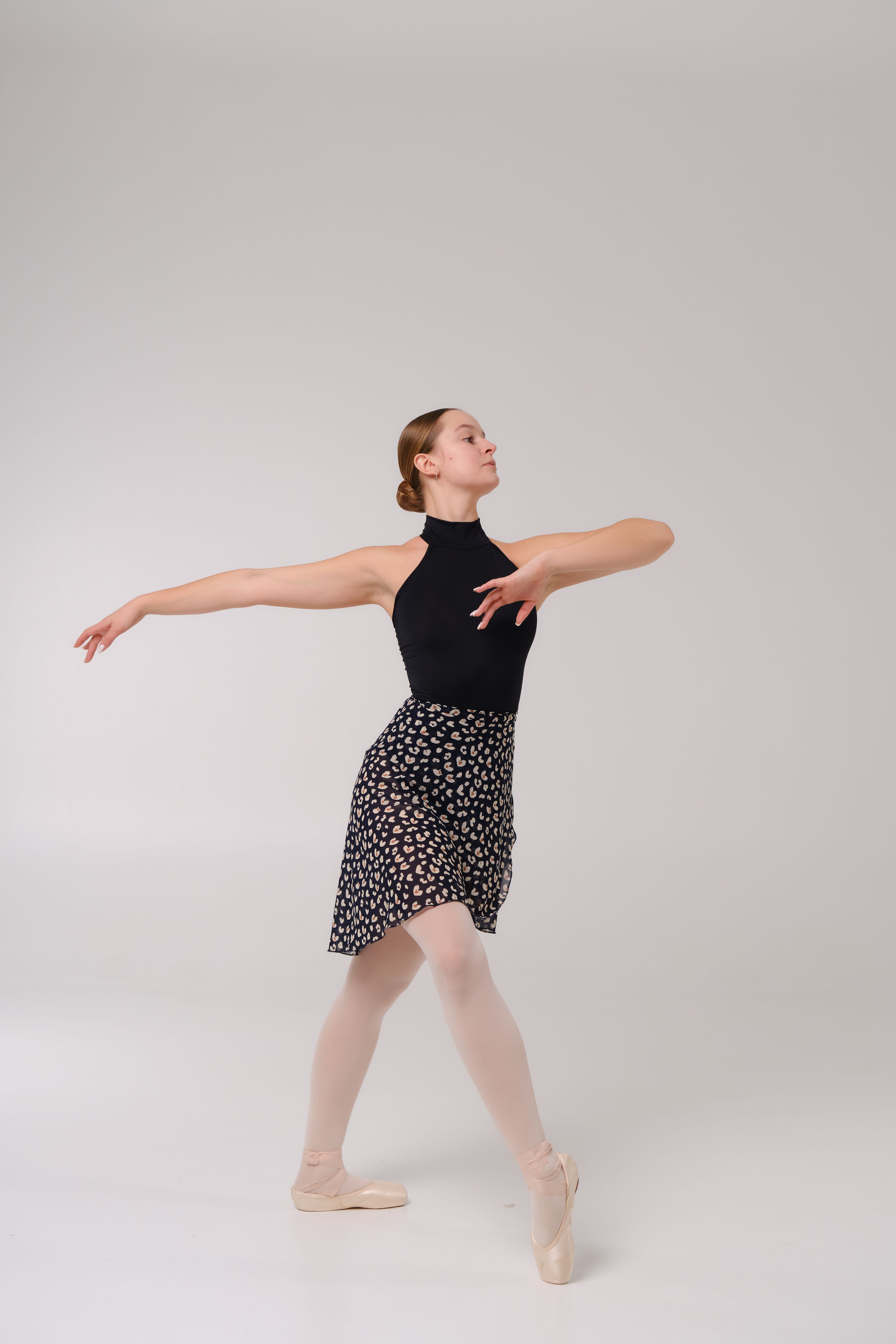 Leotard Melody XXS Black