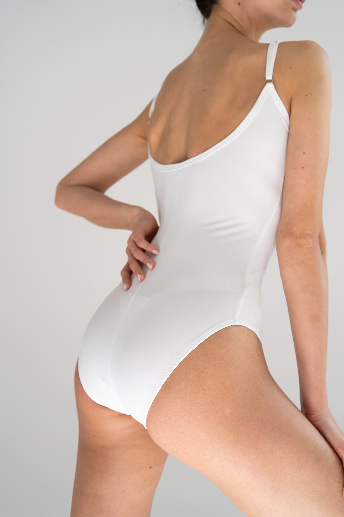 Leotard Gold M White