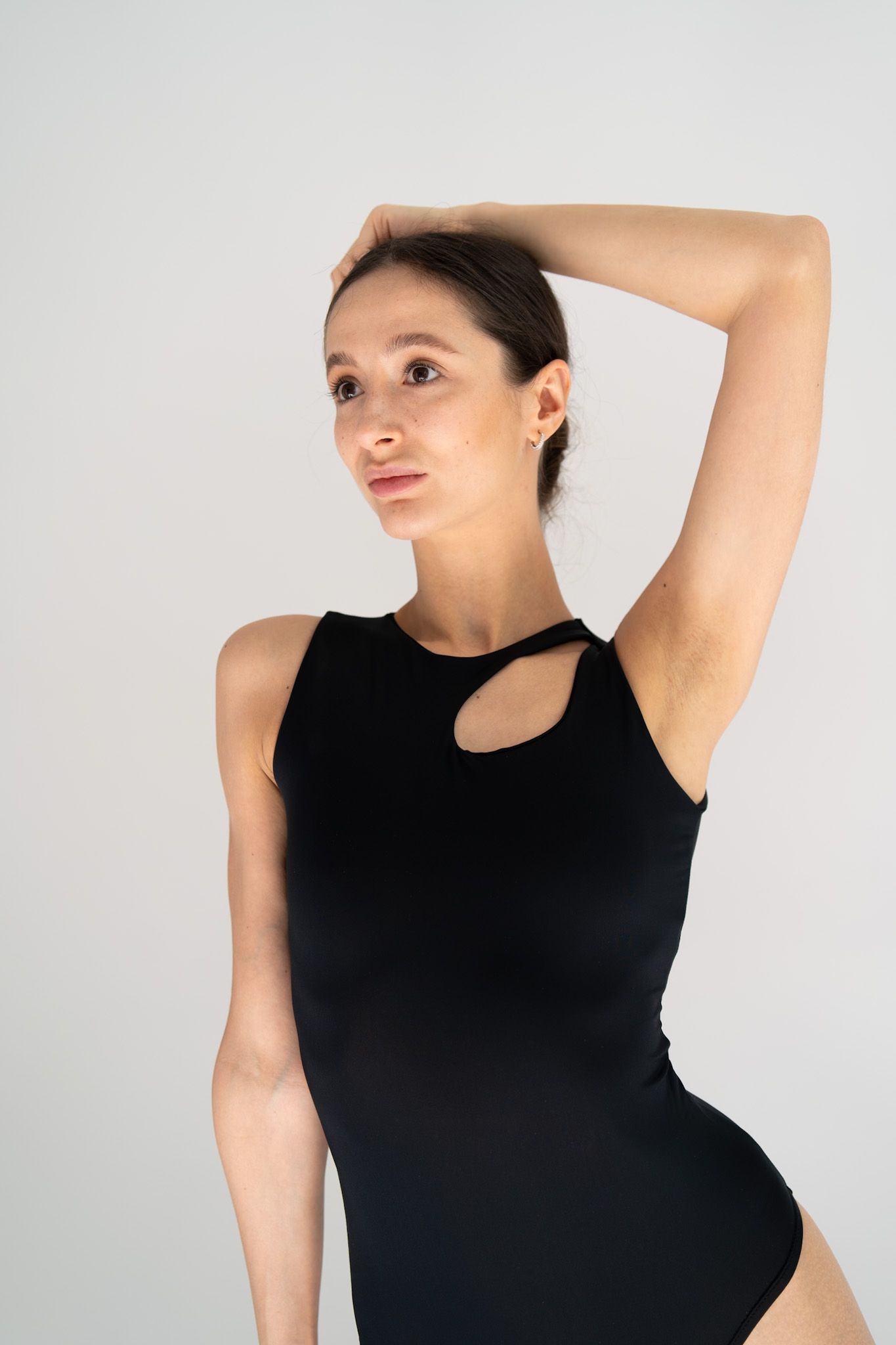 Leotard Pearl S Black