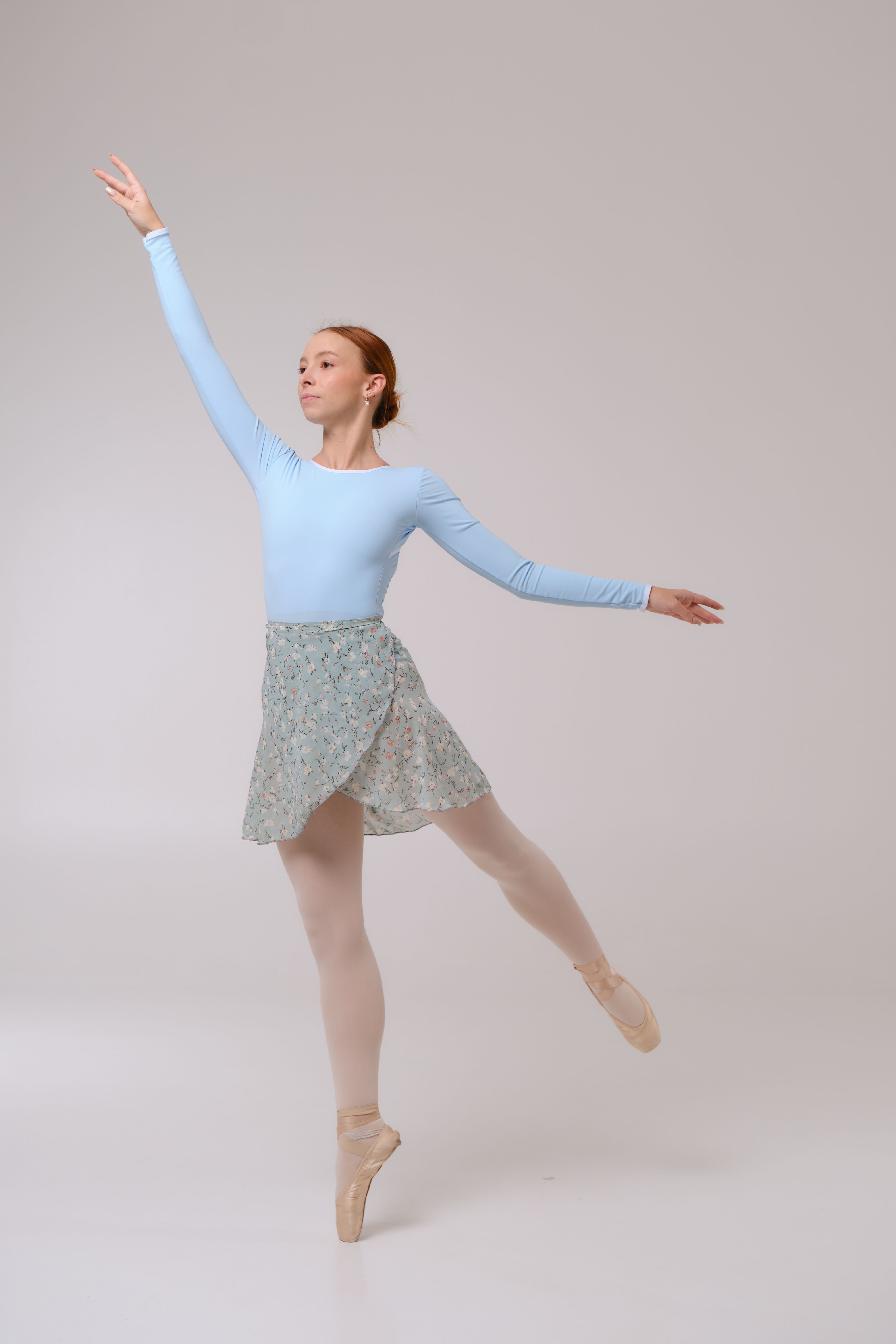 Skirt Basic Print Medium M/L Mint