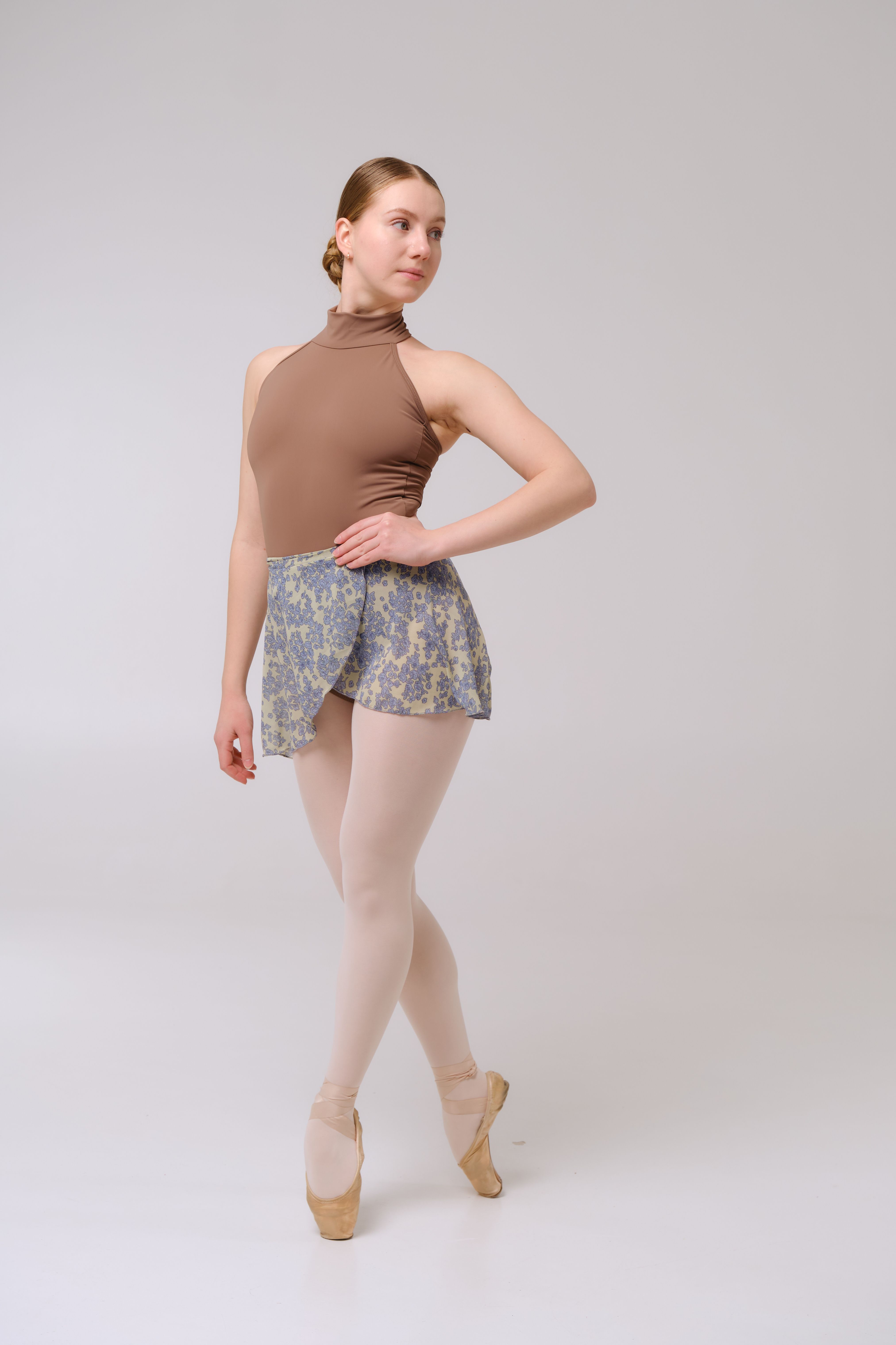Skirt Basic Print MINI M/L Blue