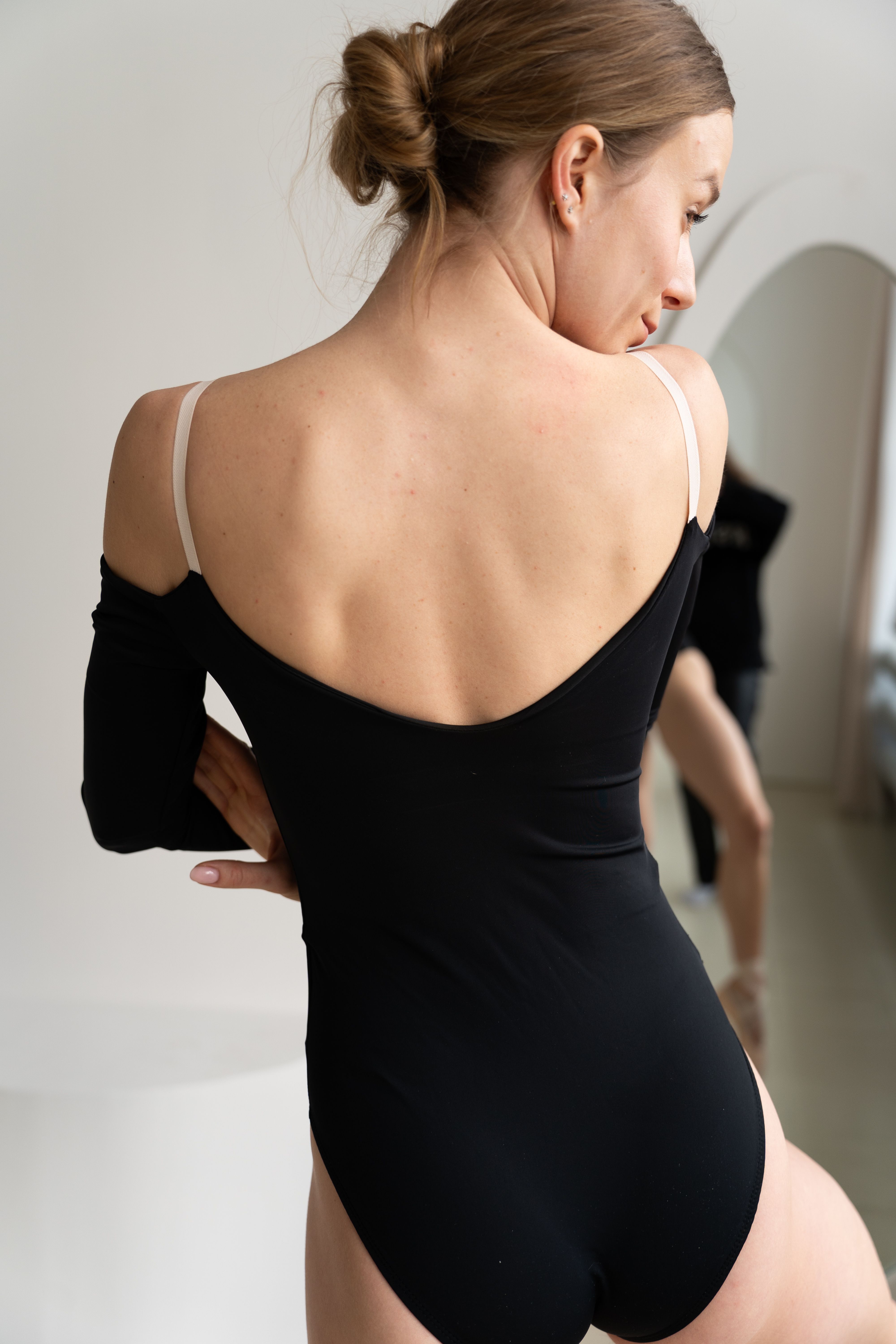 Leotard Elegance XXS Black 