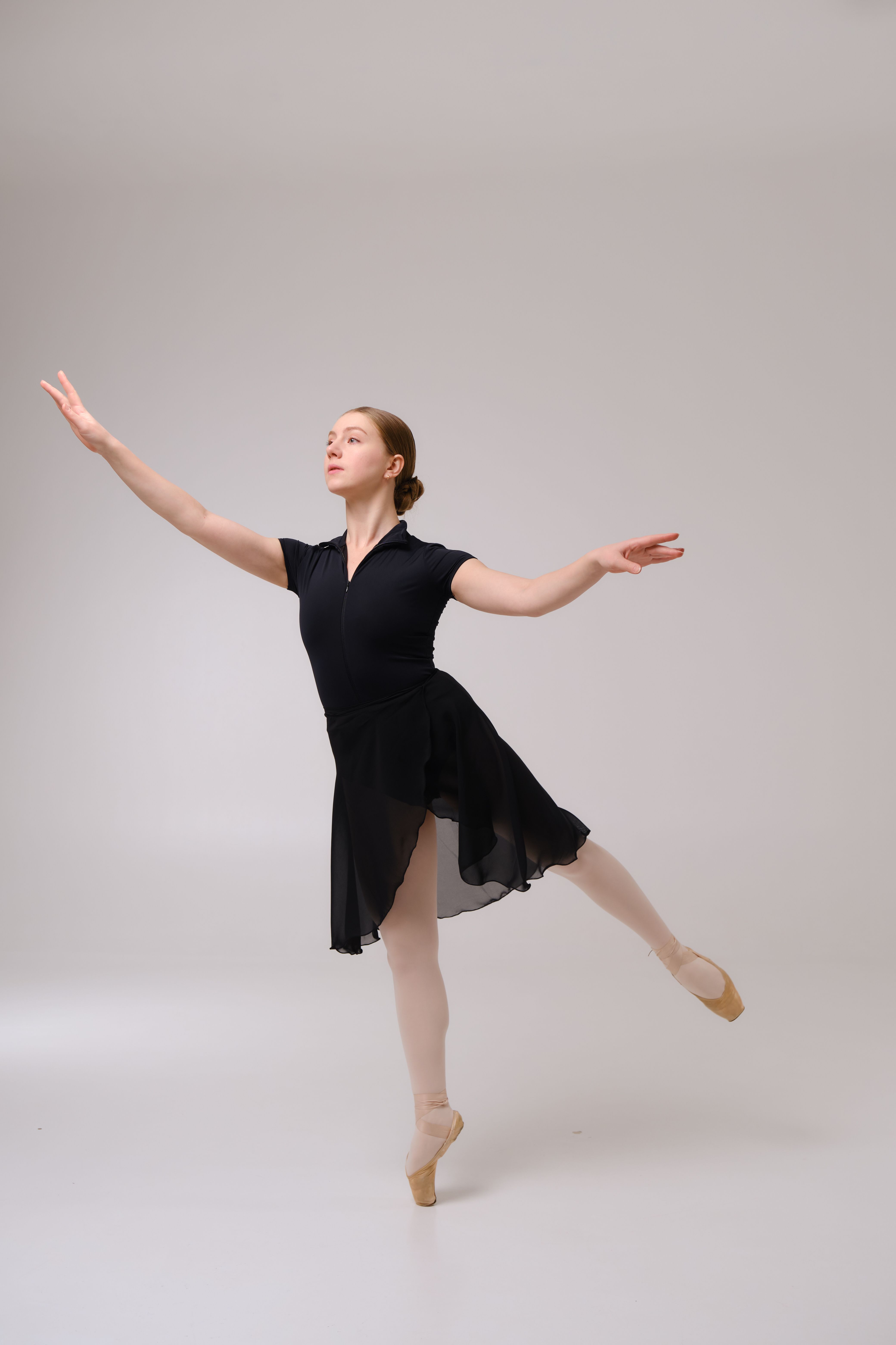 Leotard Duet XXS Black