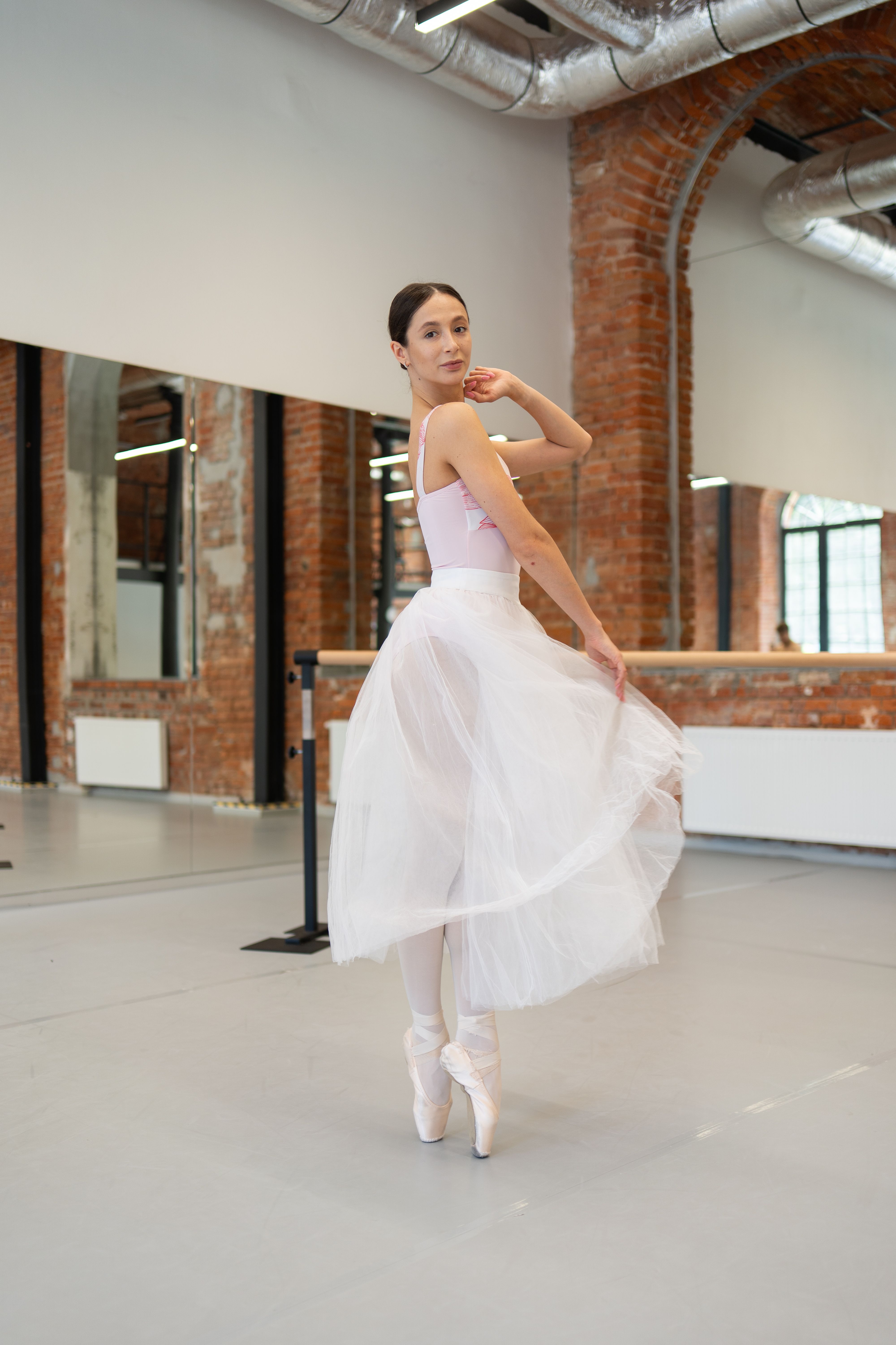 Romantic Tutu Skirt S White