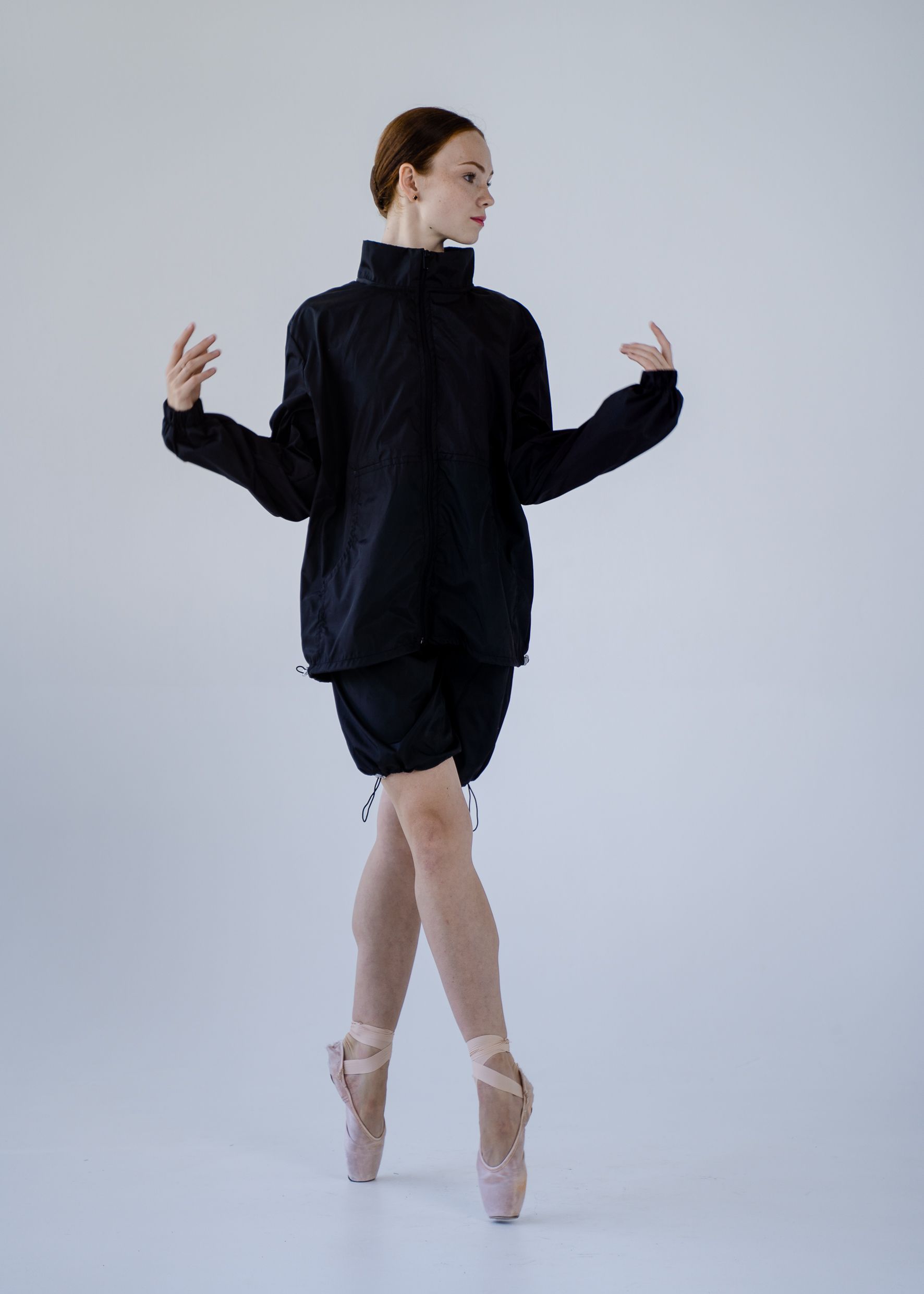 Velvet Windbreaker S Black