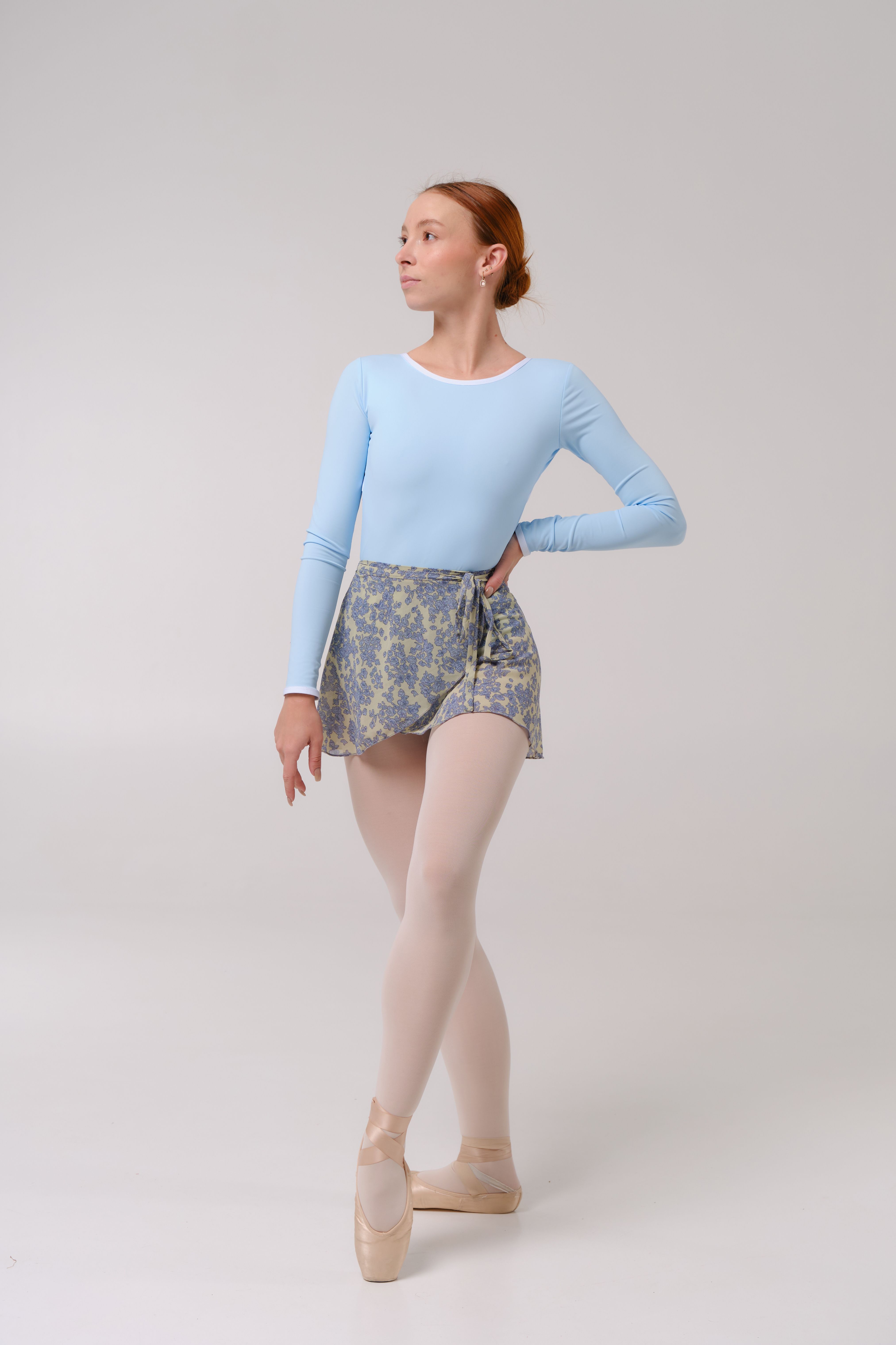 Leotard Romb XXS Light Blue