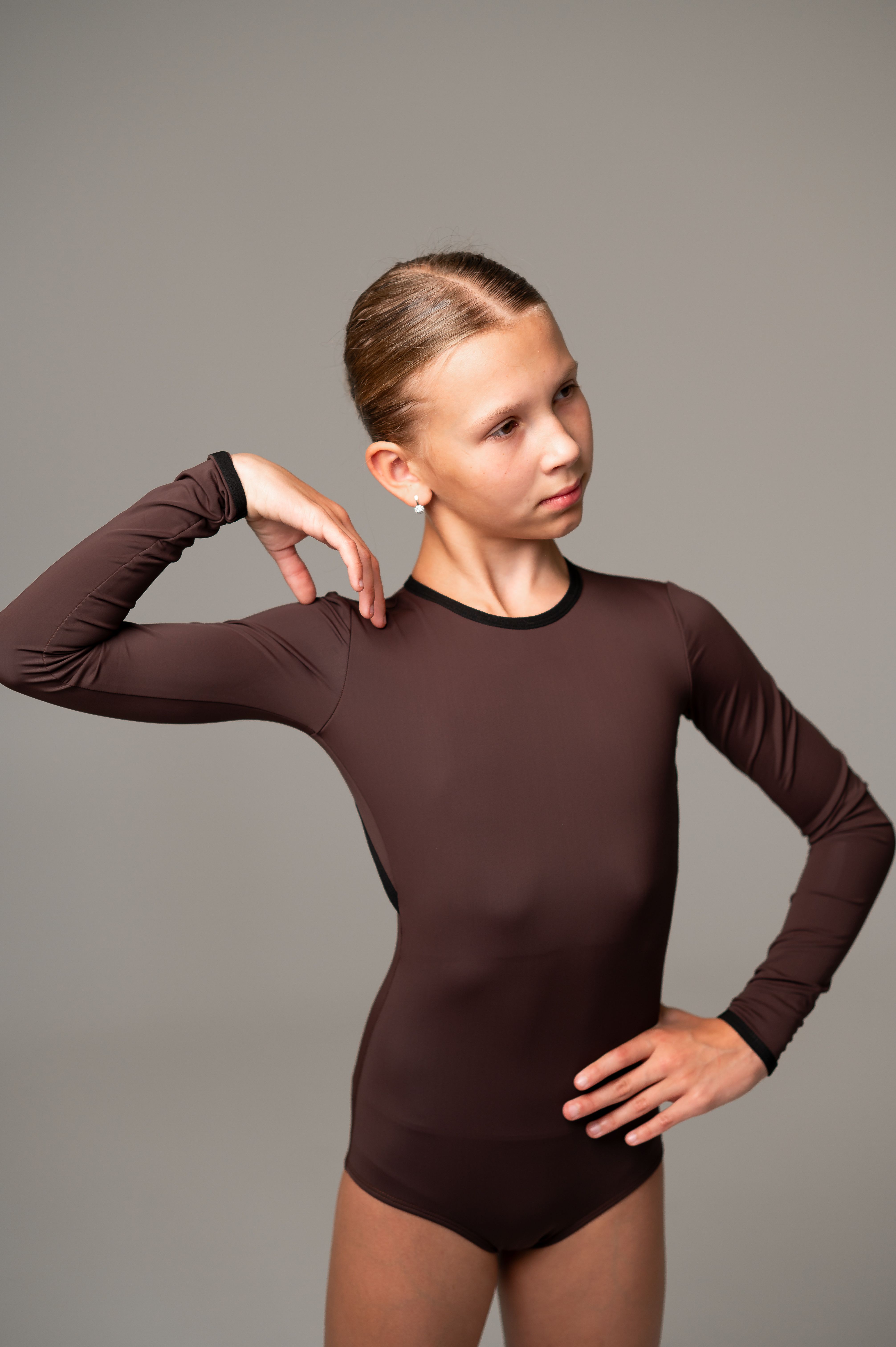 Leotard Romb Children 26 Brown