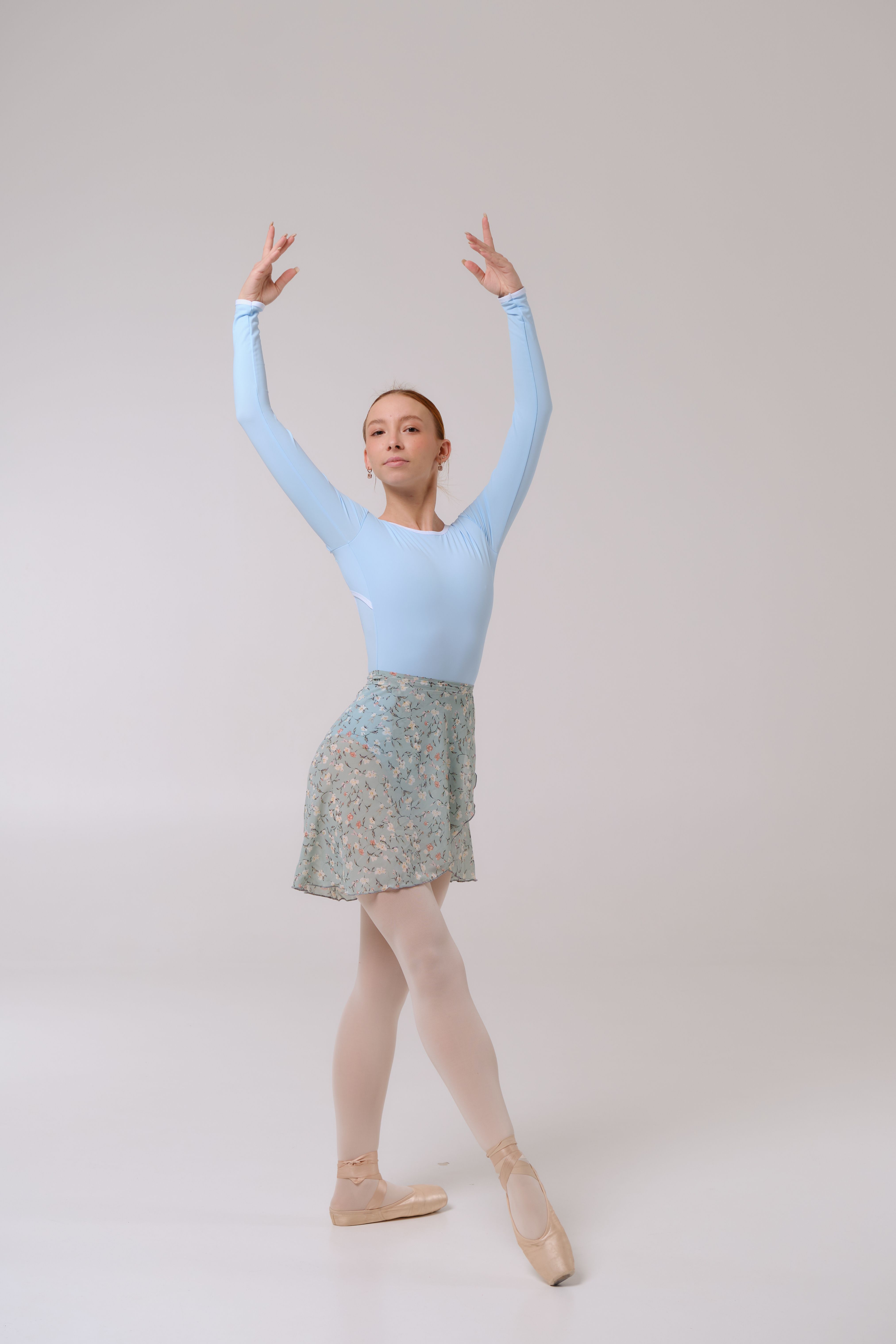 Skirt Basic Print Medium - Mint